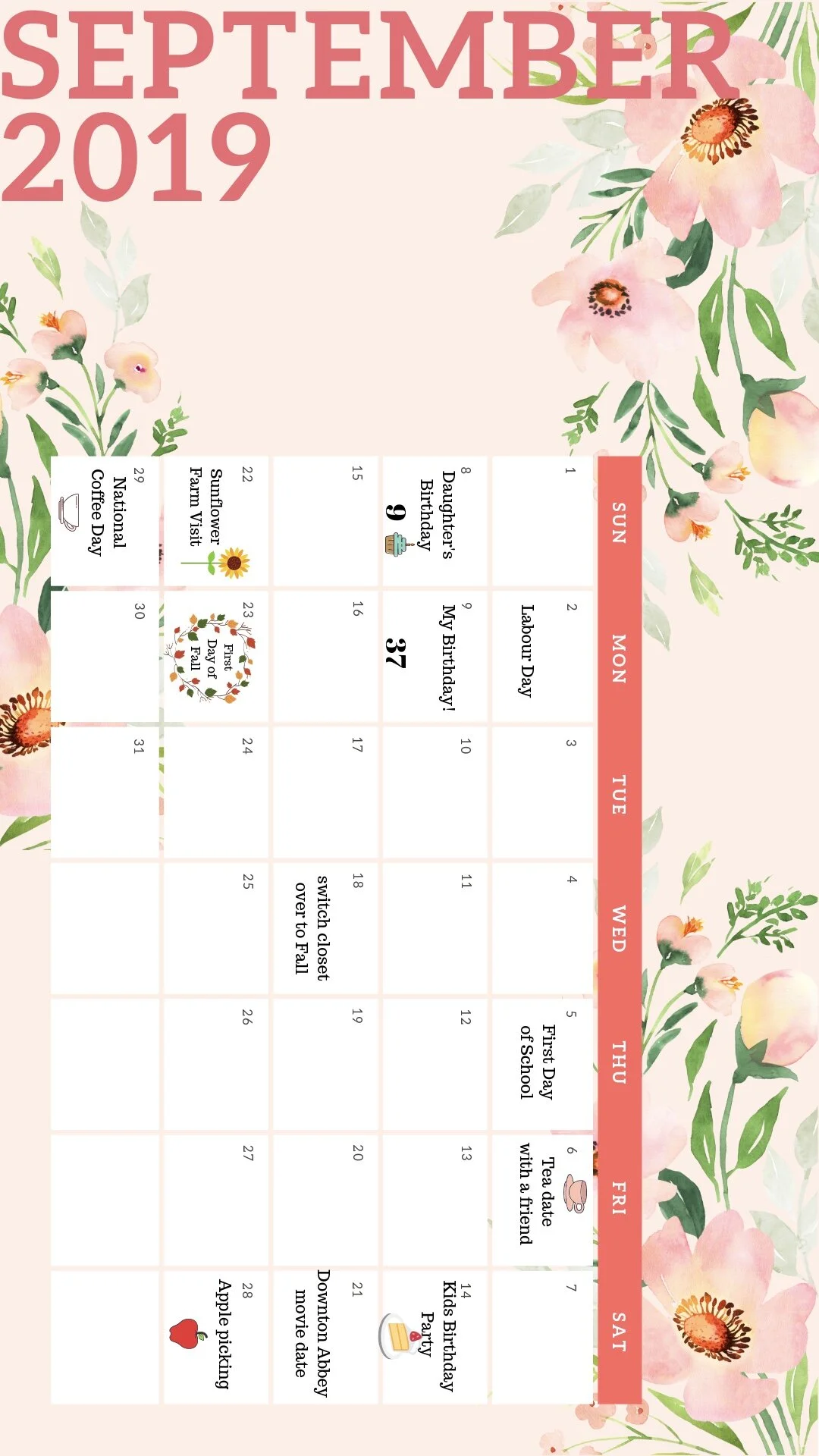 Floral Watercolor Background Collection Calendar-2 2.jpg