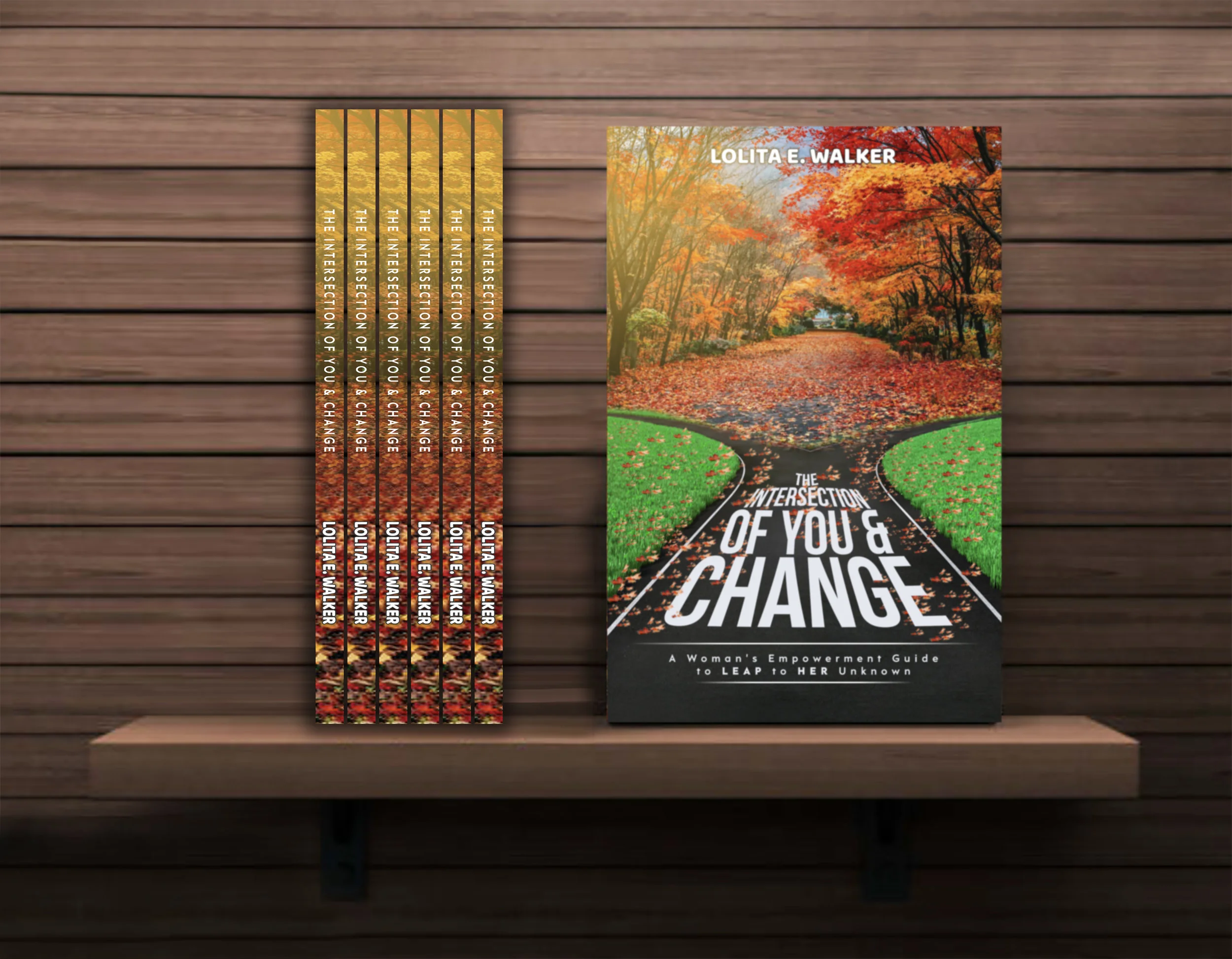 The Intersection of You & Change by Lolita E. Walker - shelf view.jpg