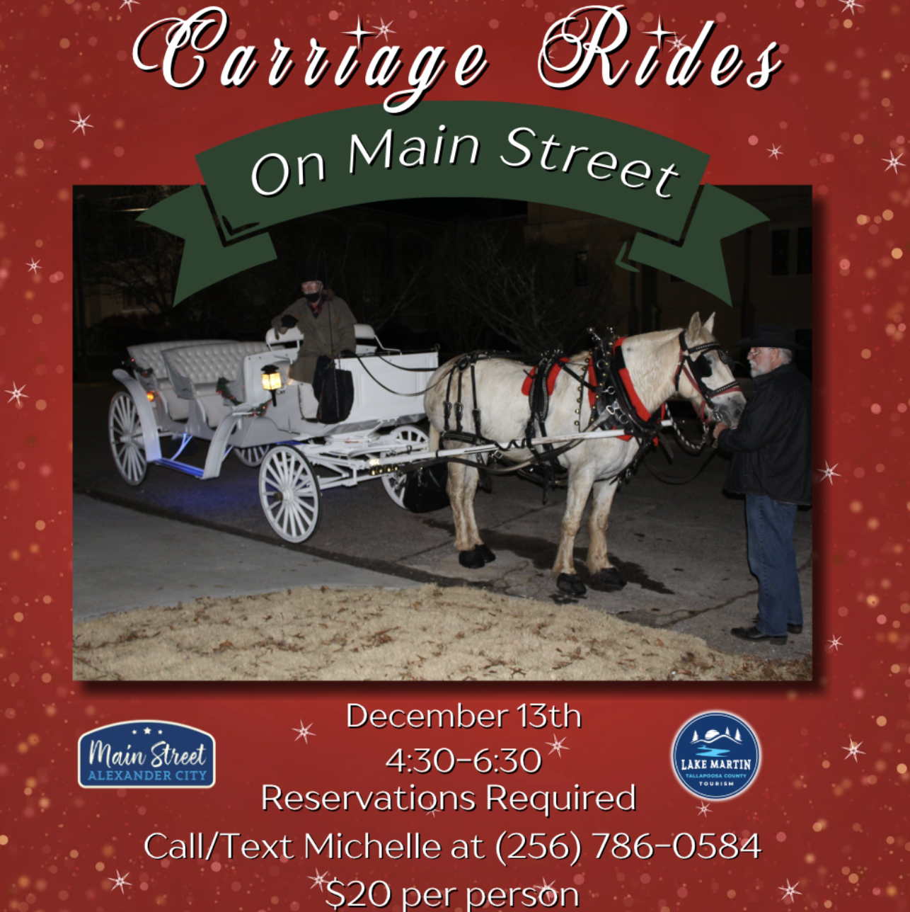 Carriage Rides Downtown 