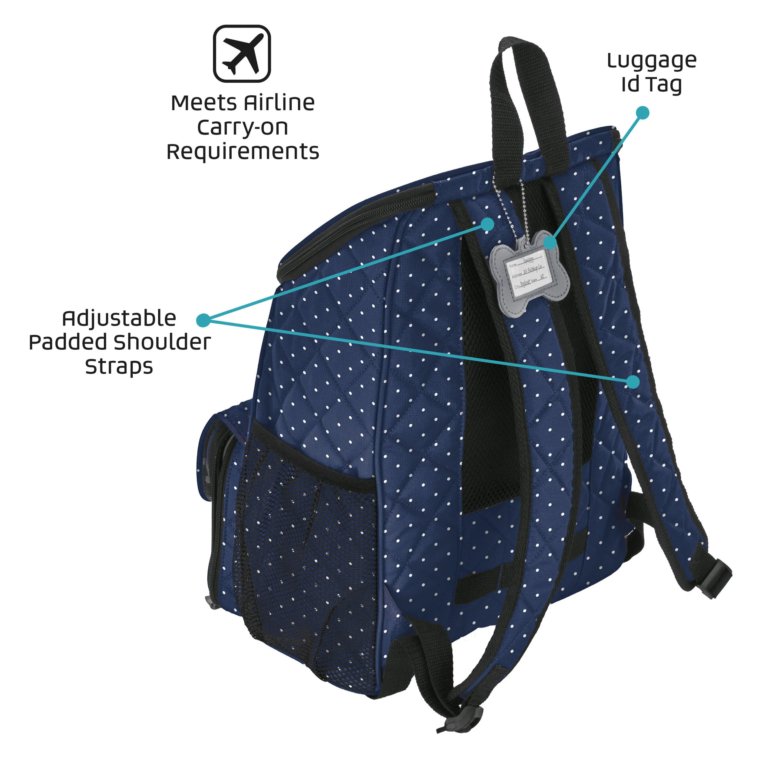 ODGWeekenderBackpackBackwText-NavyPolkaDots.jpg
