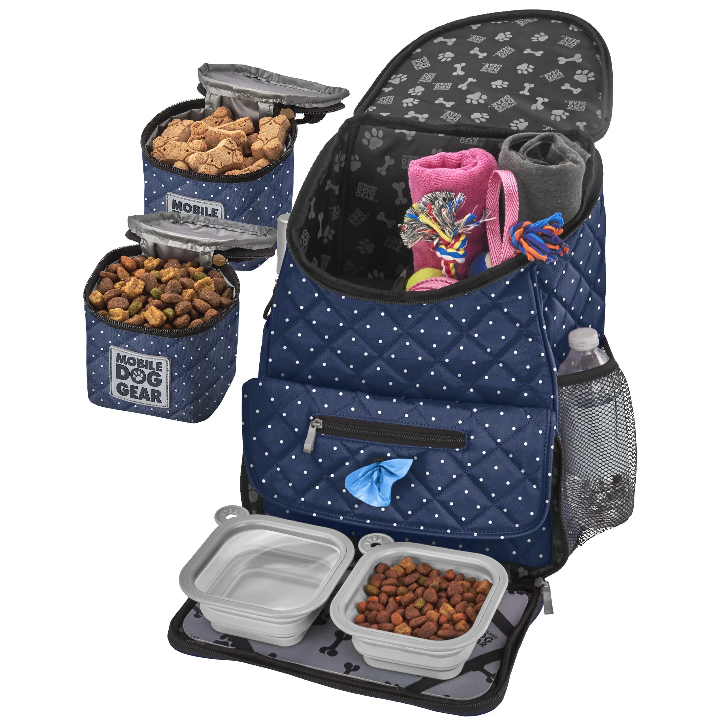 ODGWeekenderBackpackOpen-NavyPolkaDots.jpg