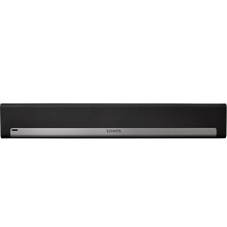 SONOS Playbar Grey Black Silver White Background Home Cinema