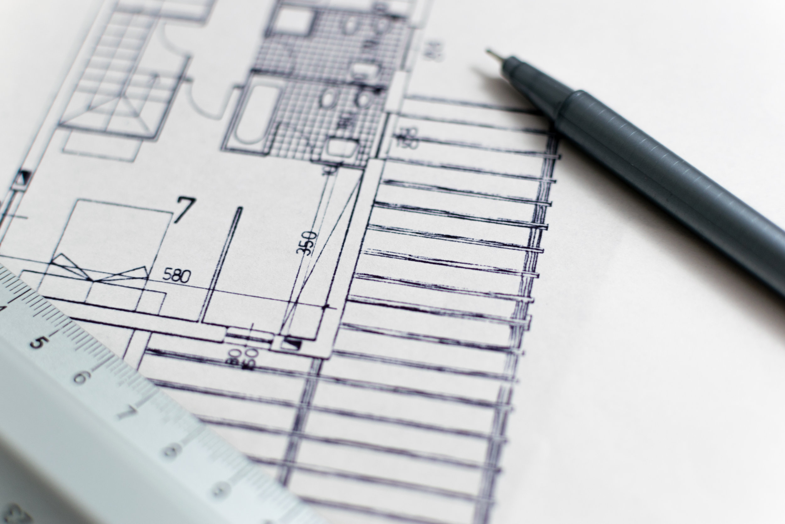 Architectural drawings plans new build renovation refurbishment