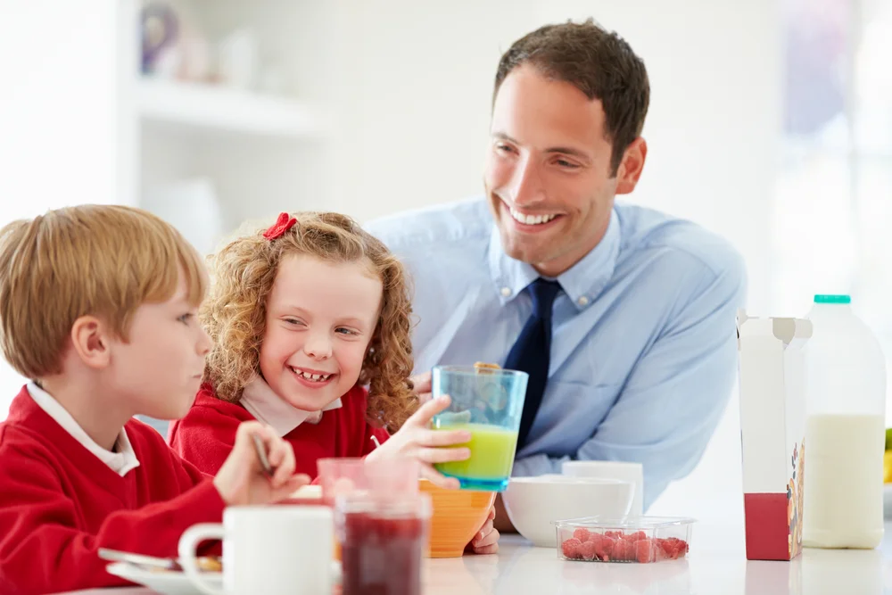 Father_Spending_Time_With_Children_Before_Going_To_Work_Home_Automation_Systems