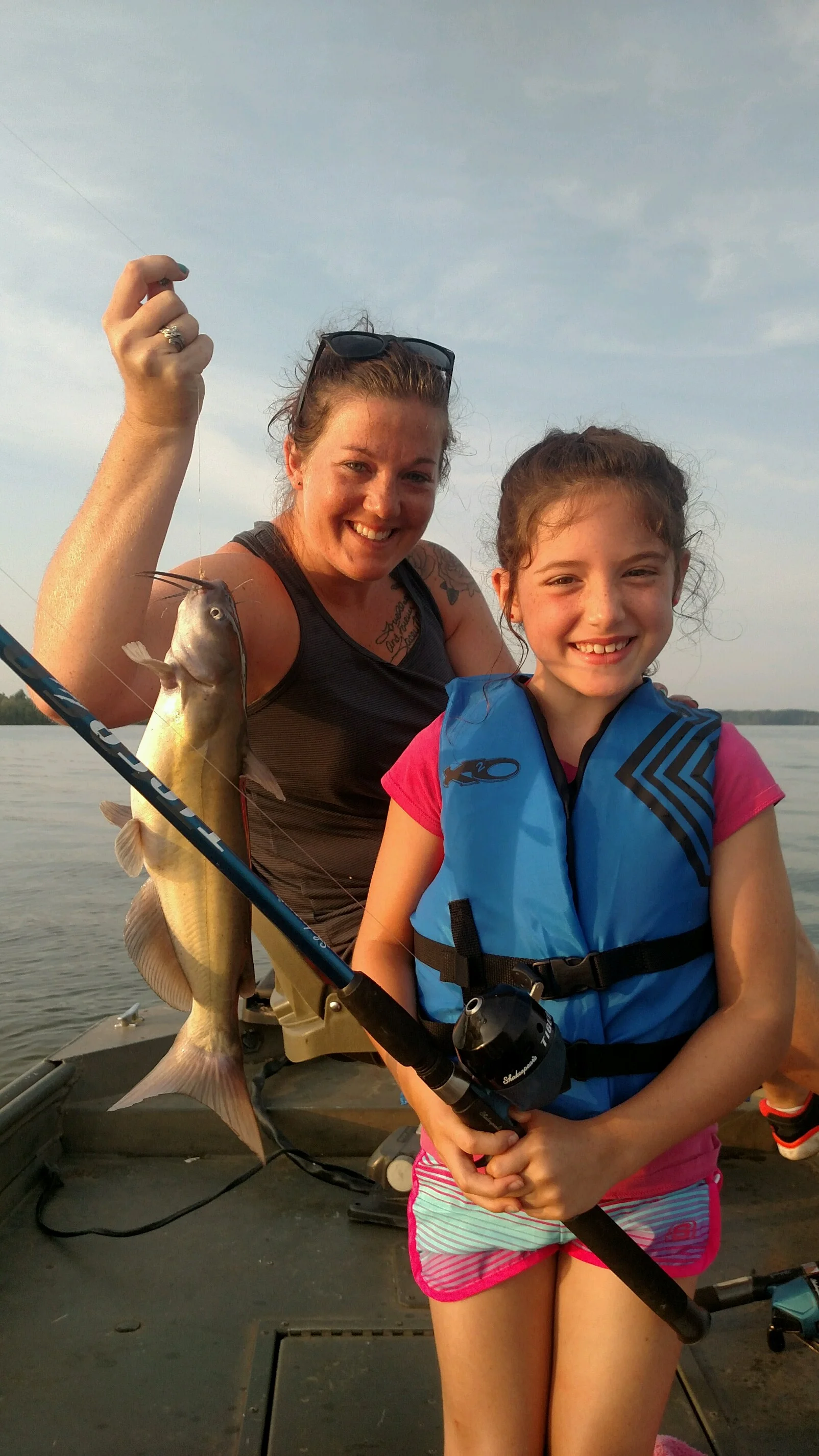 Mother Daughter Channel Catfish Team