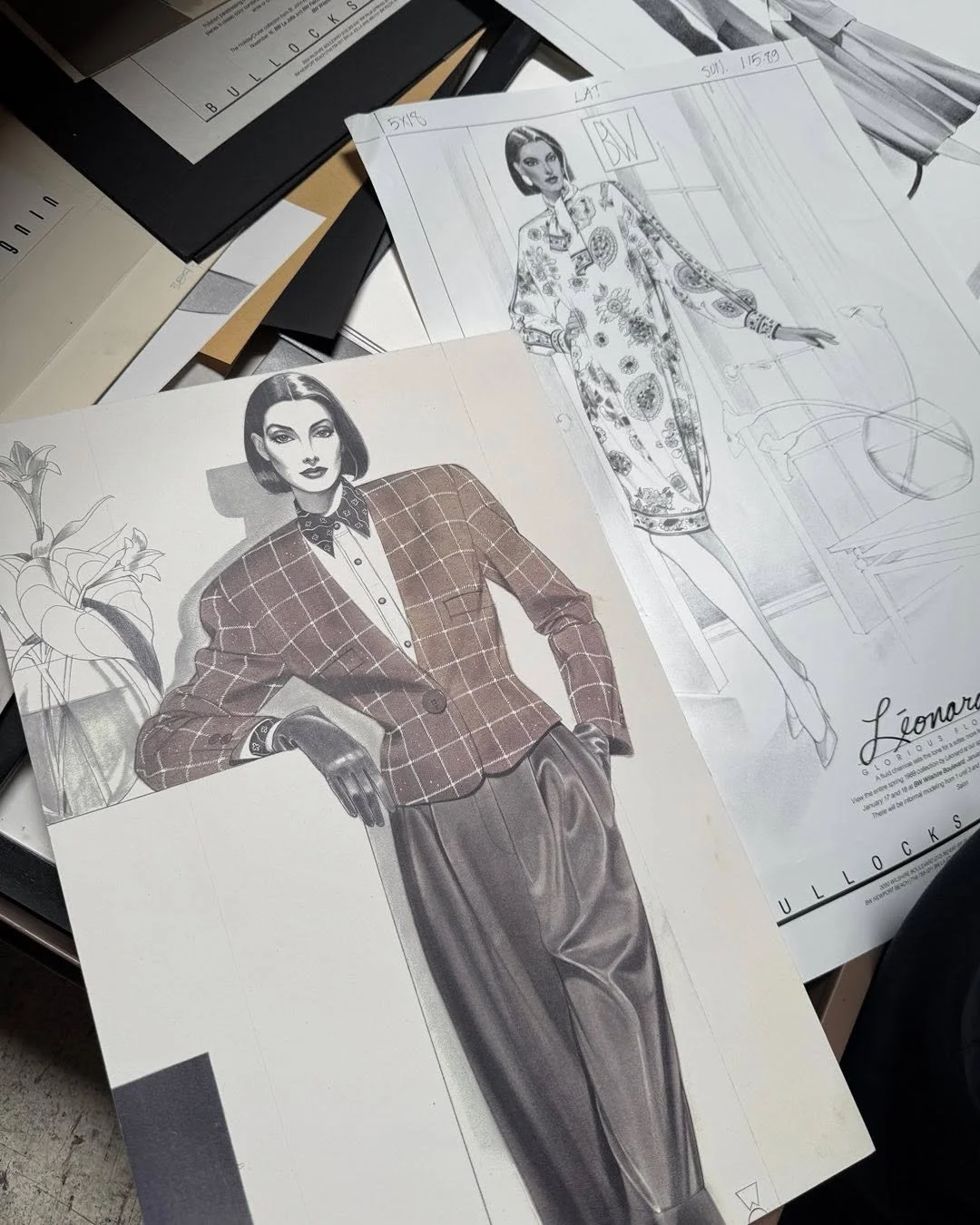 BULLOCKS WILSHIRE DRAWINGS