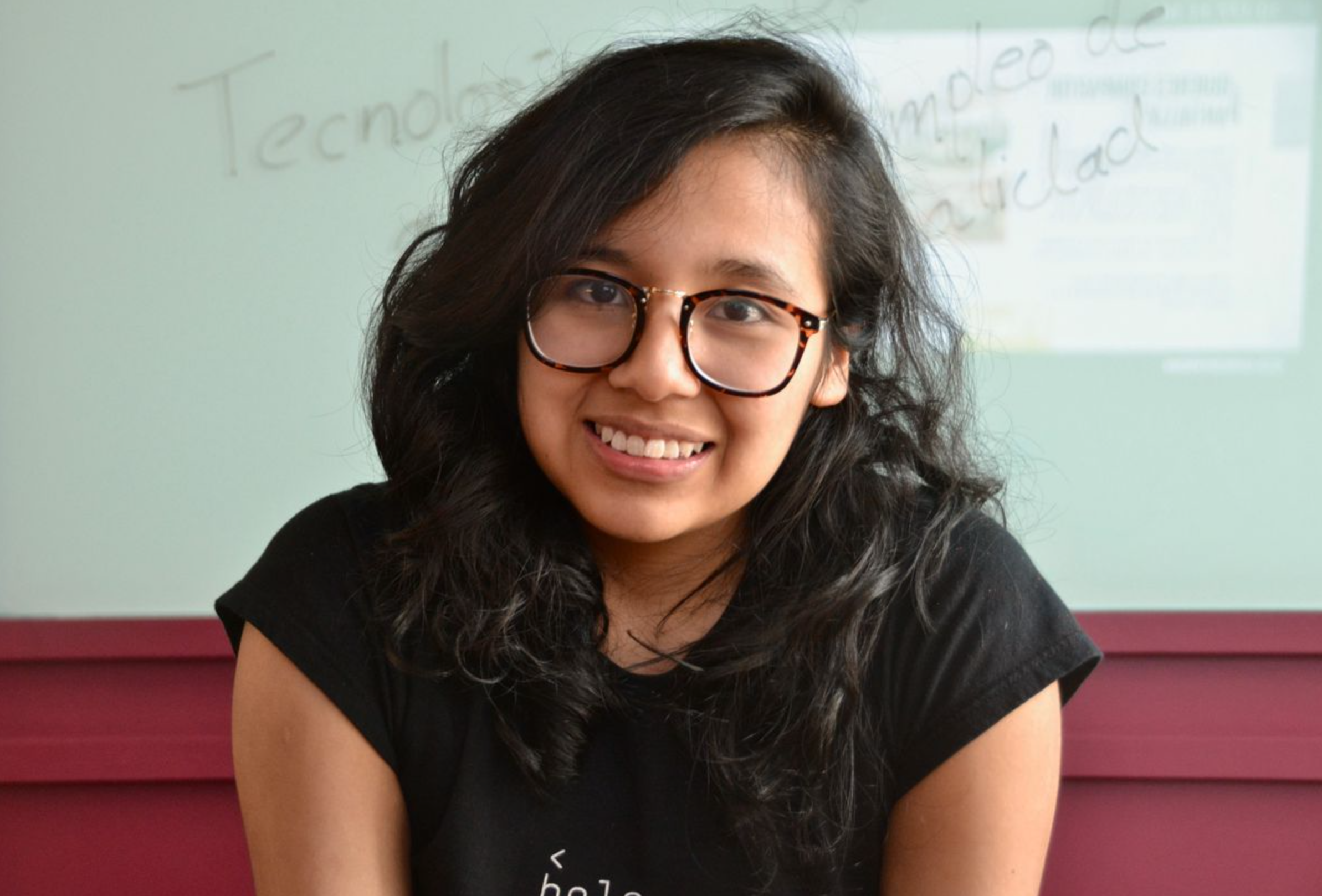 Miriam Álvarez was told by her parents at age 14 that she was undocumented. (Photo by Oscar Lopez)