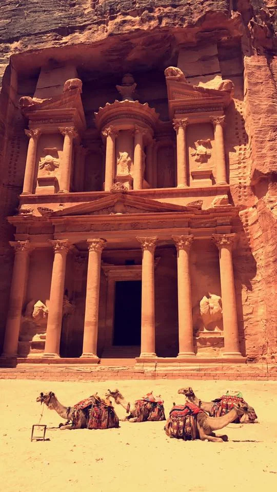 The Lost City of Petra, Jordan. 
