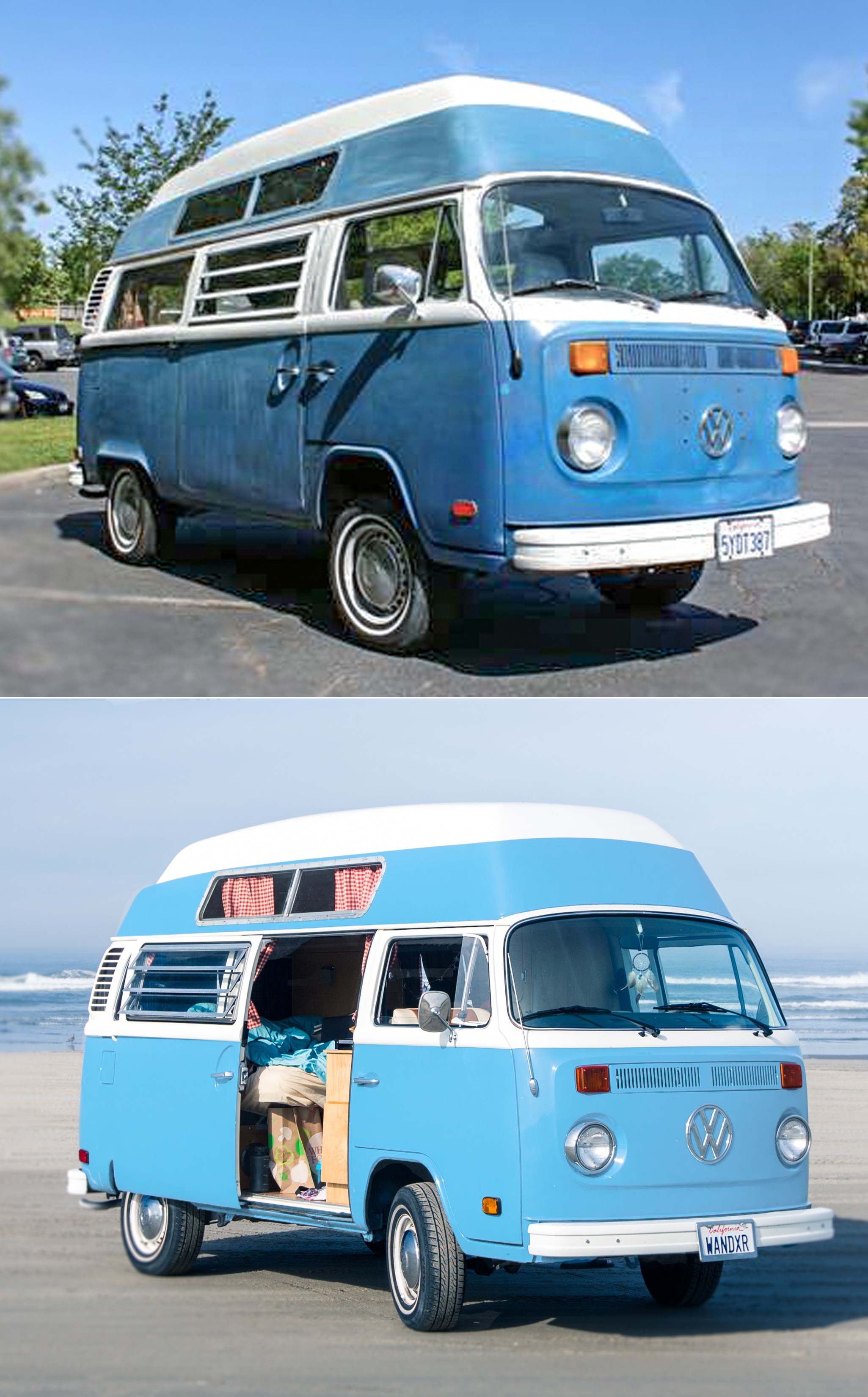 high top vw van