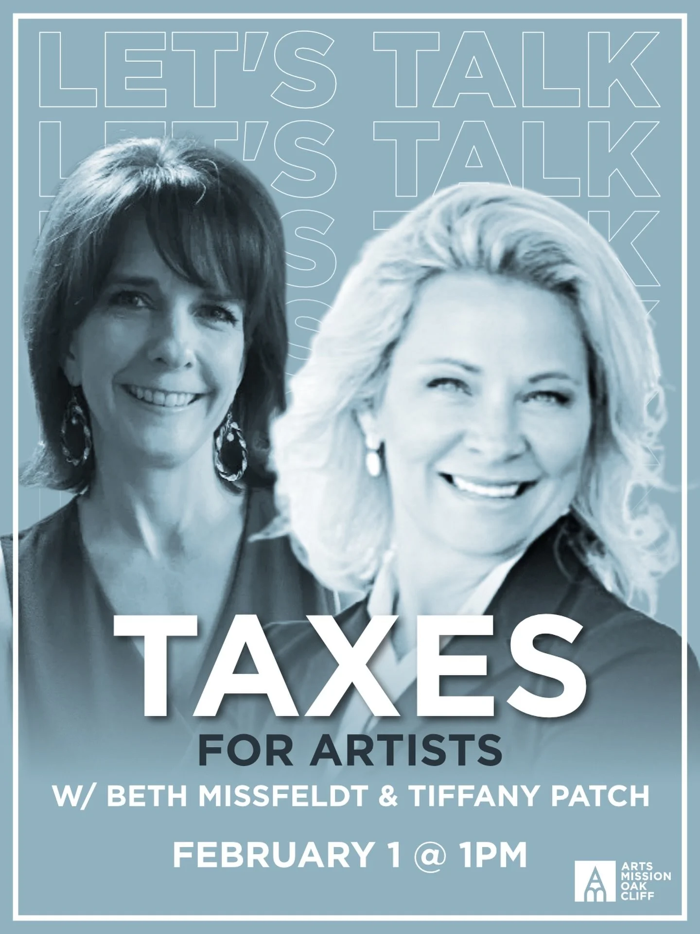 This is your reminder that &ldquo;I&rsquo;ll deal with it later&rdquo; is not a tax strategy.

Let&rsquo;s Talk: Taxes for Artists is an interactive, no-shame session for artists who want to feel a little more prepared this season. Tiffany Patch and 