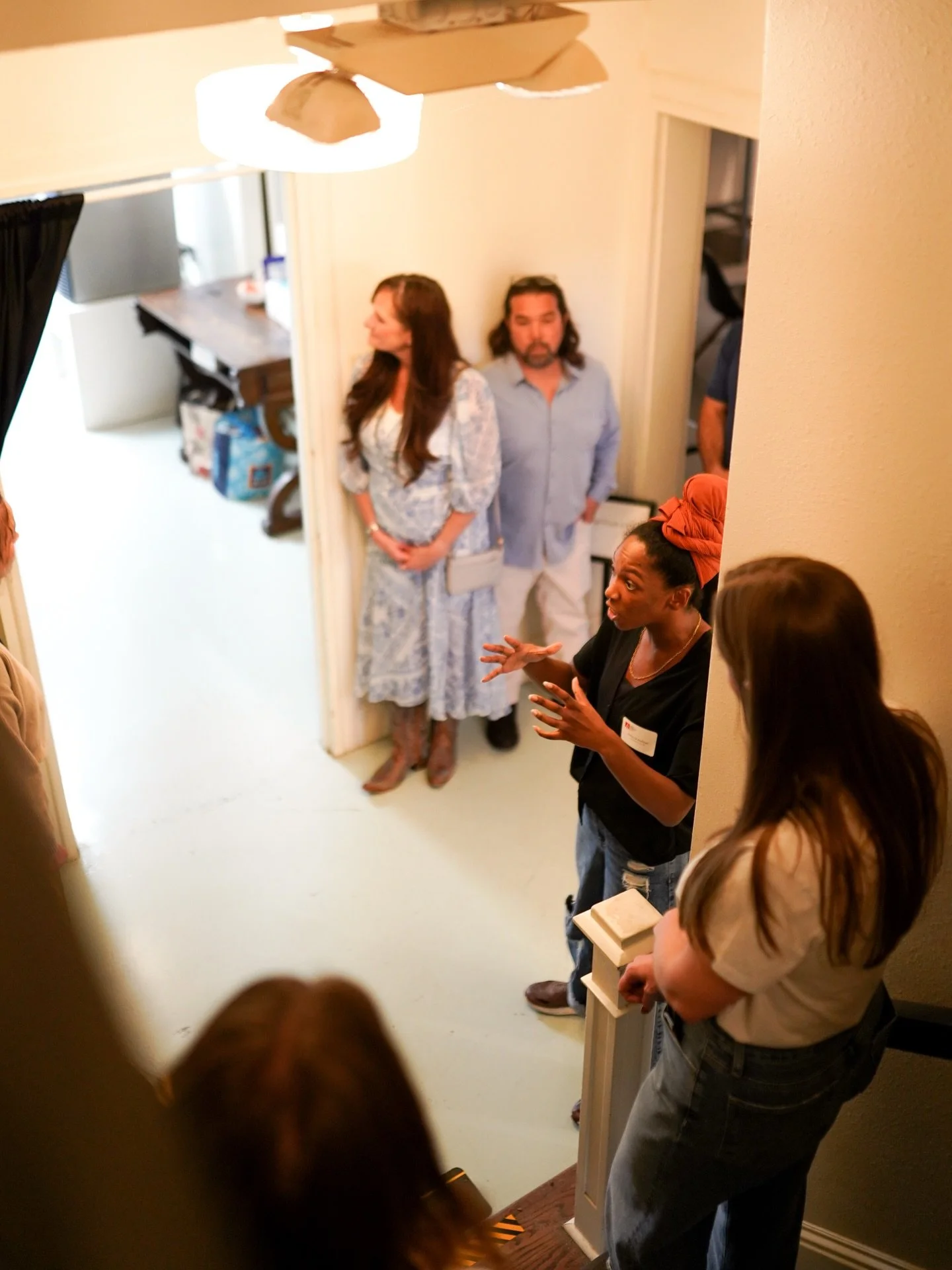 Last week we had the joy of opening our doors to the Business Council for the Arts for the first of many Open Houses this year at Arts Mission Oak Cliff.

These evenings are a chance for the building to come alive in the way it was always meant to. A