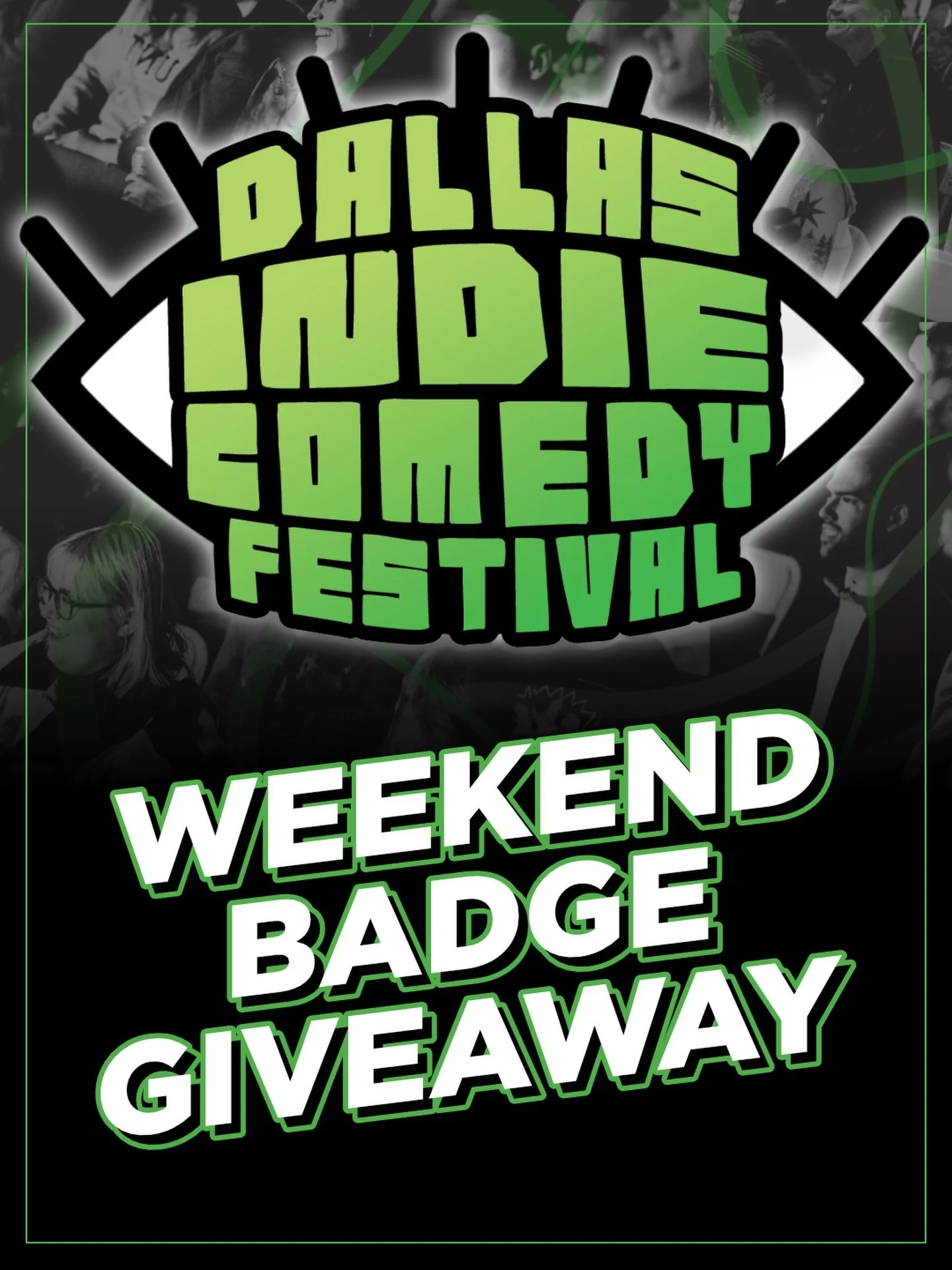 Dallas Indie Comedy Festival is the funniest weekend in Dallas!

Win two free weekend badges to DICF and gain access to all 7 shows. April 9&ndash;11 at Arts Mission Oak Cliff!

To enter:
1. Like this post
2. Tag a friend in the comments
3. Follow @a