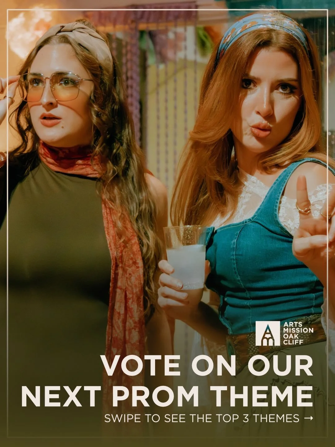 Would you rather channel your greatest showman, walk through an enchanted forest, or dine with the gods? The choice is yours.

Use the link in the bio to vote for your favorite prom theme!