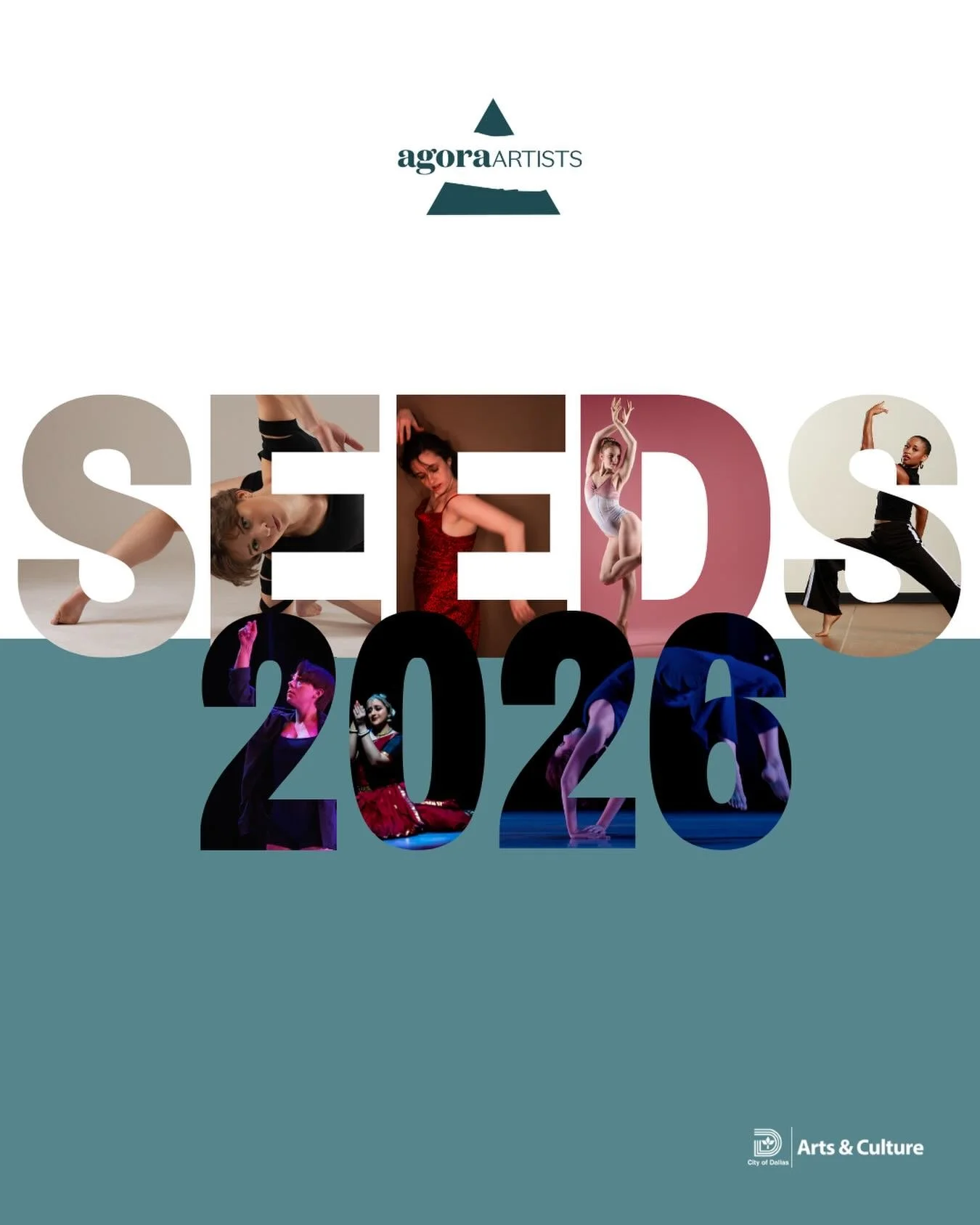 Join us this weekend for SEEDS at Arts Mission Oak Cliff. 

Seeds, a flagship program by Agora Artists, is a dynamic concert showcasing new work by eight Dallas-based choreographers. The fully produced performance offers artists a platform to present