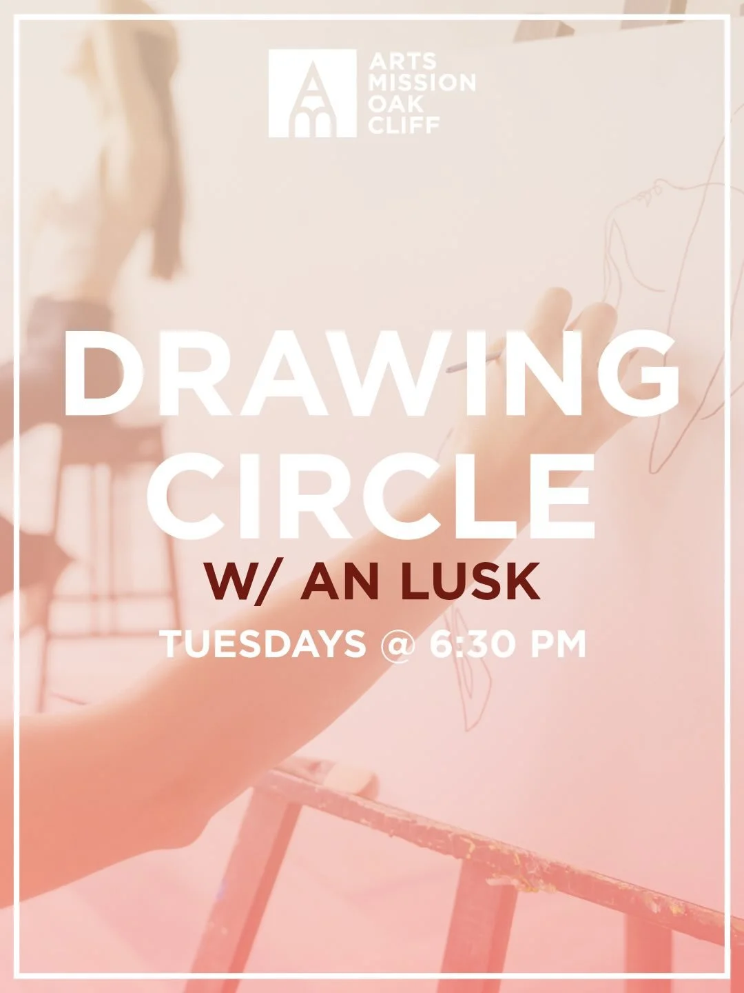 Class spotlight: Drawing Circle ⭐️

Art educator An Lusk runs a weekly drawing class at Arts Mission Oak Cliff that teaches realistic, imaginative, and self-reflective drawing practices. 

If you don&rsquo;t consider yourself an artist, don&rsquo;t w