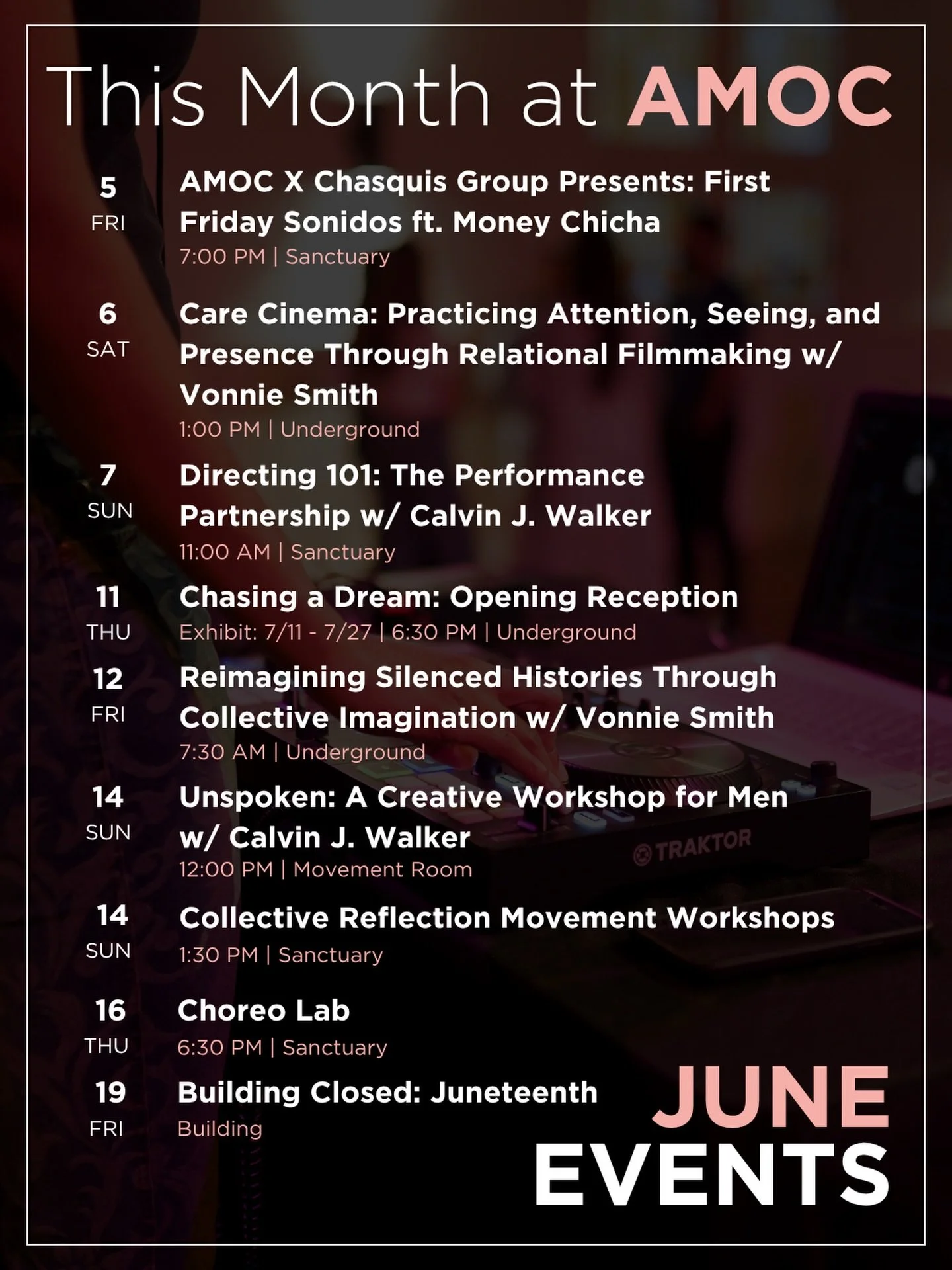 The sun isn&rsquo;t the only thing heating up this month. Here&rsquo;s what&rsquo;s happening at AMOC this June!