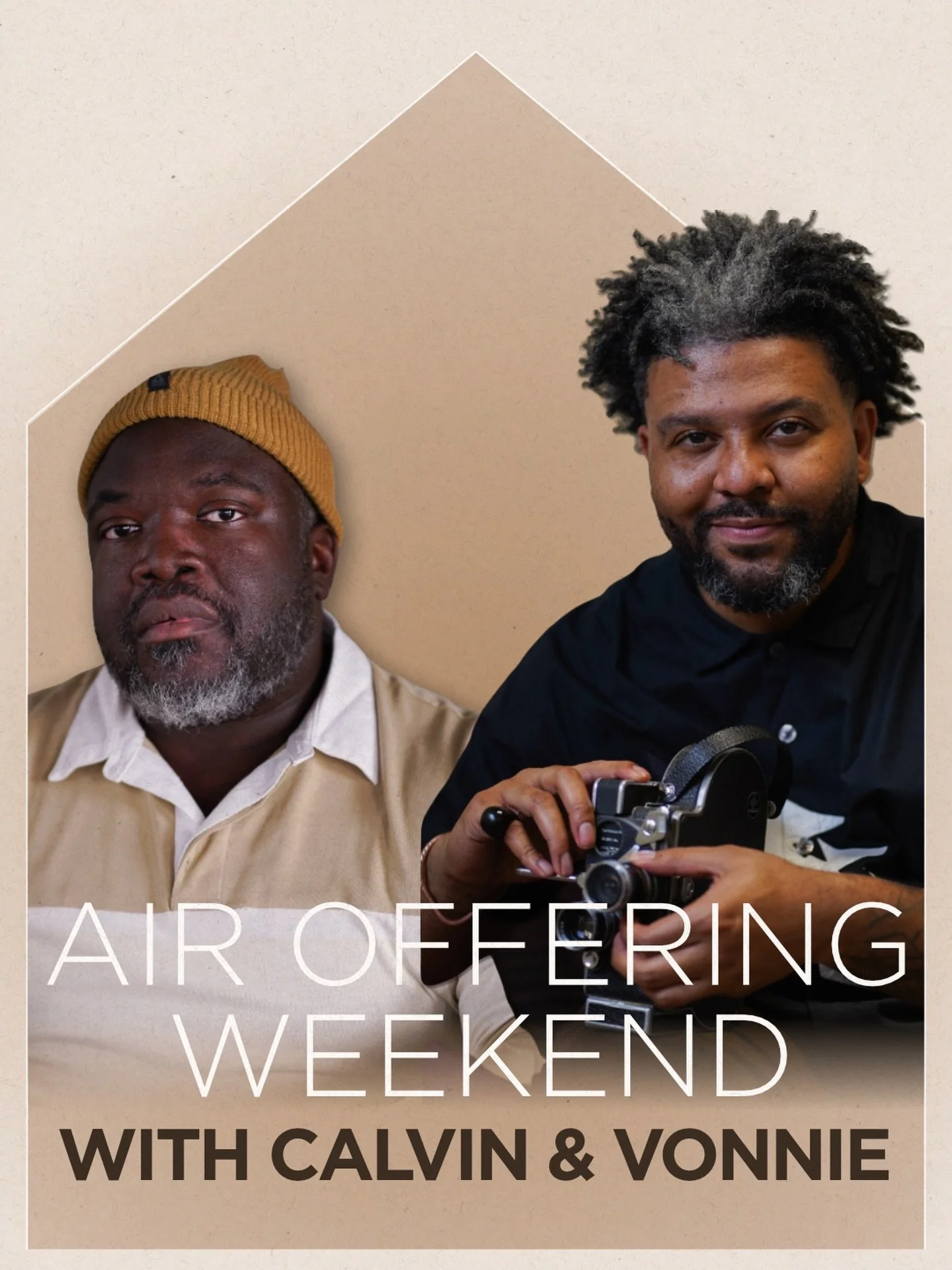 Join us for an AiR Offering Weekend featuring two opportunities to learn, connect, and create with Summer 2026 Artists in Residence Vonnie Smith and Calvin J. Walker.

On Friday, Vonnie Smith invites participants into Care Cinema, an interactive work