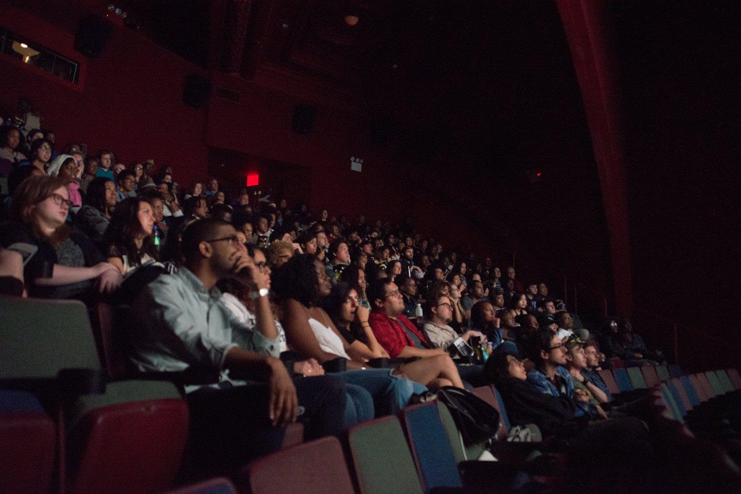 Nigerian film director Iquo B. Essien screens New York, I Love You at the New Voices in Black Cinema Festival at Brooklyn Academy of Music.