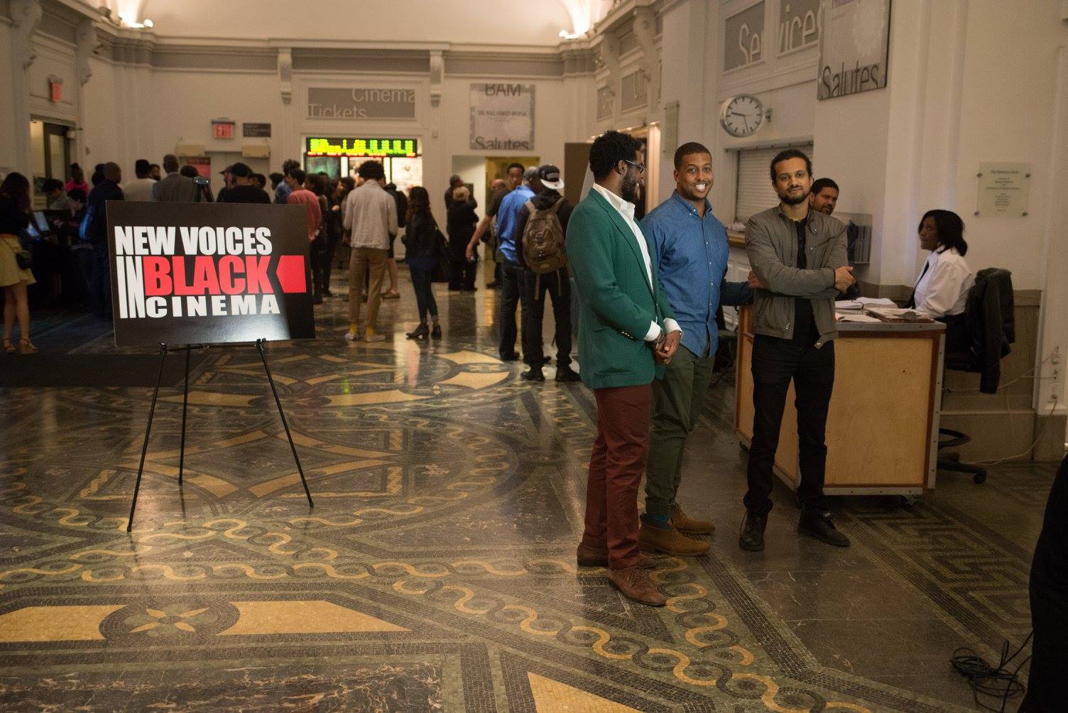 Nigerian film director Iquo B. Essien screens New York, I Love You at the New Voices in Black Cinema Festival at Brooklyn Academy of Music.