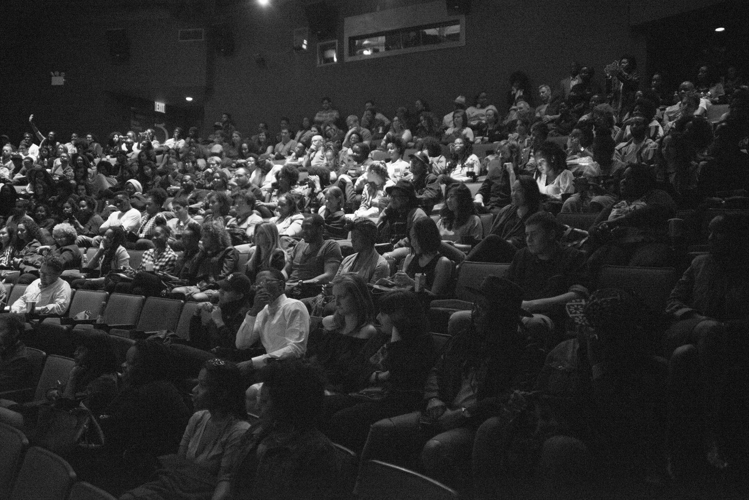 Nigerian film director Iquo B. Essien screens New York, I Love You at the New Voices in Black Cinema Festival at Brooklyn Academy of Music.