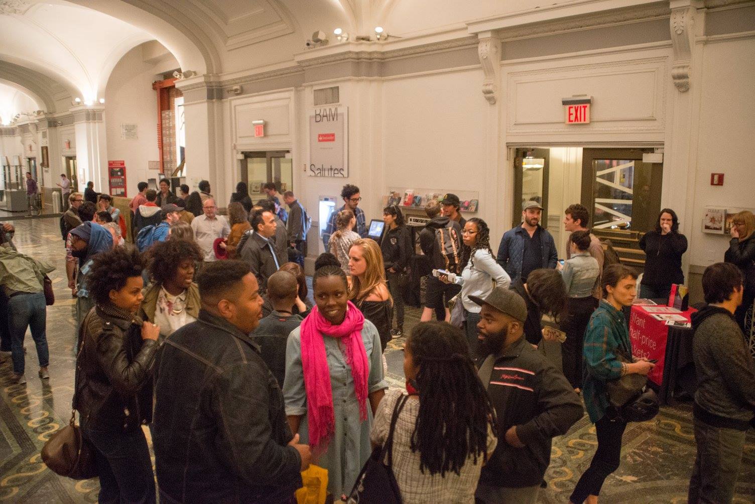 Nigerian film director Iquo B. Essien screens New York, I Love You at the New Voices in Black Cinema Festival at Brooklyn Academy of Music. The film screened with fellow NYU Tisch alum Tahir Jetter's How to Tell You're a Douchebag.