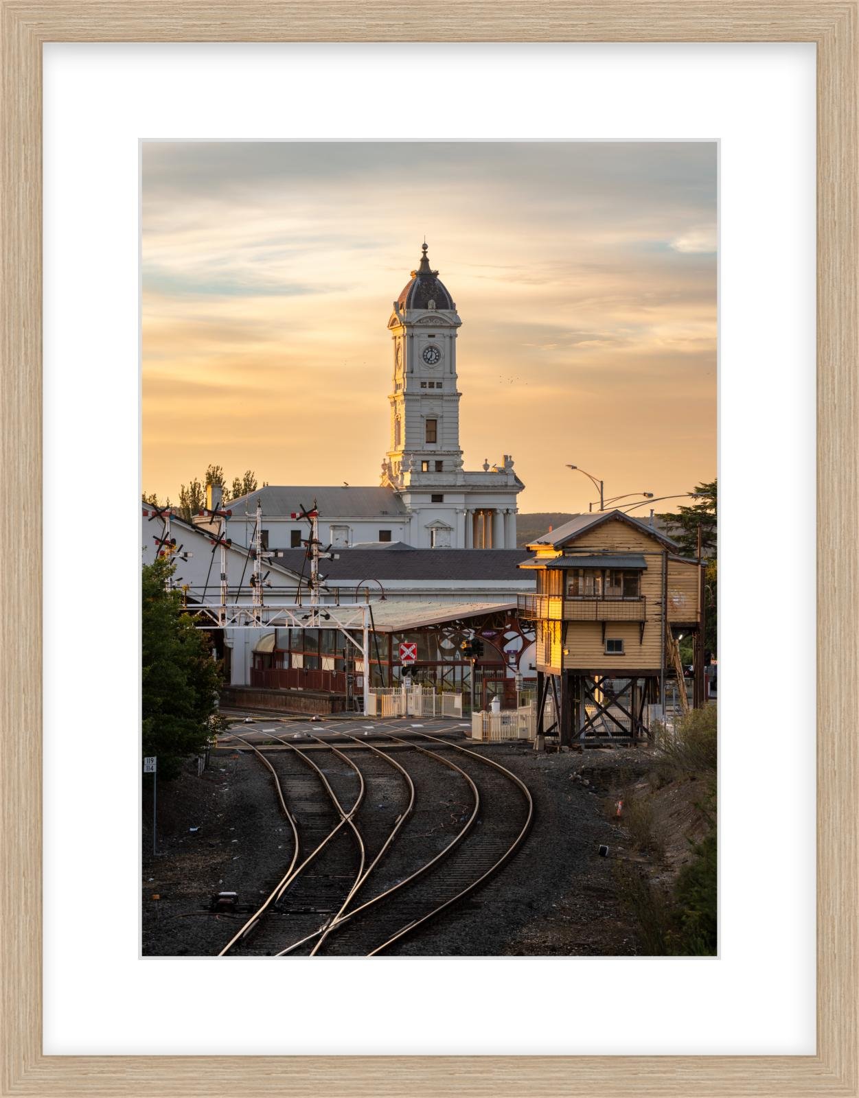 First Light at Ballarat Railway Station - A3 natural.jpg