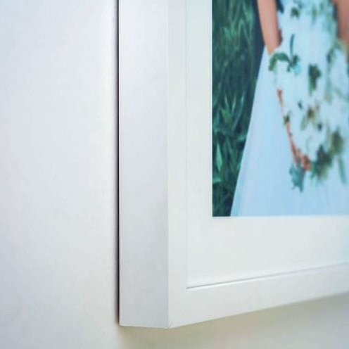 Matte White frame