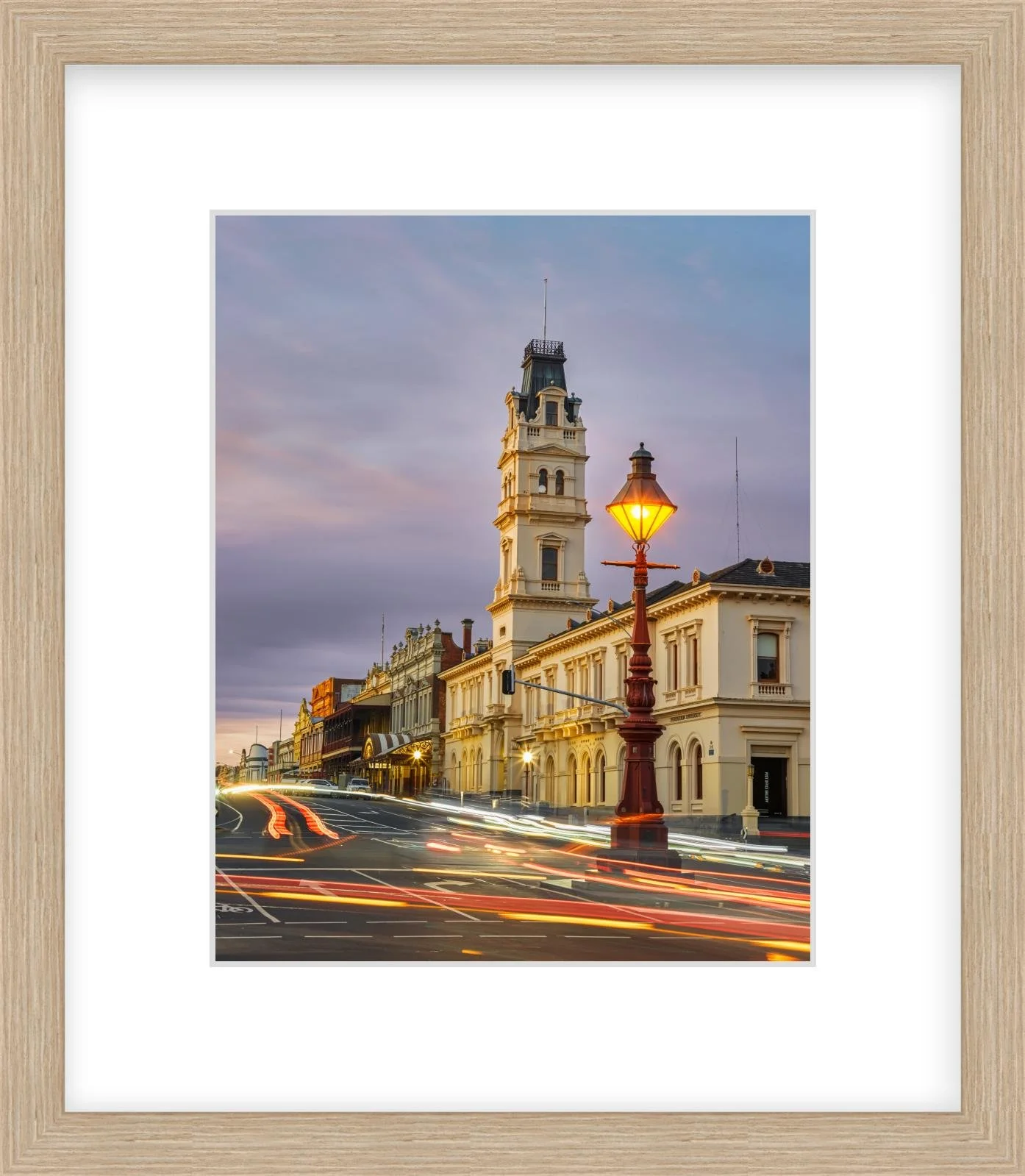 Lydiard St Nth at night - 8" x 10" natural.jpg