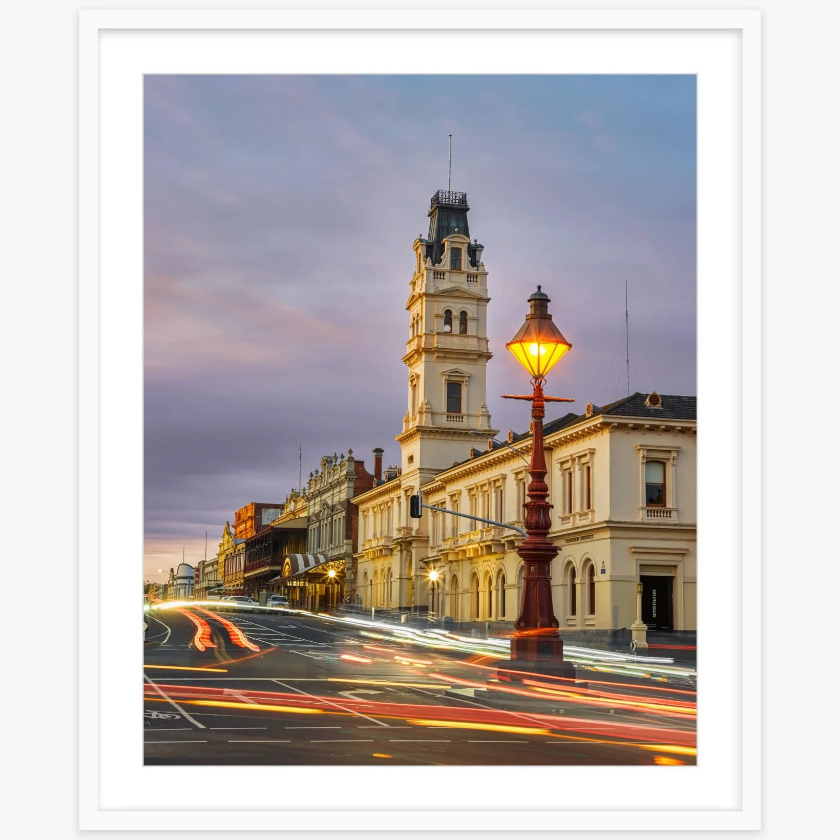 Lydiard St Nth at night - 24" x 30" white - square.jpg
