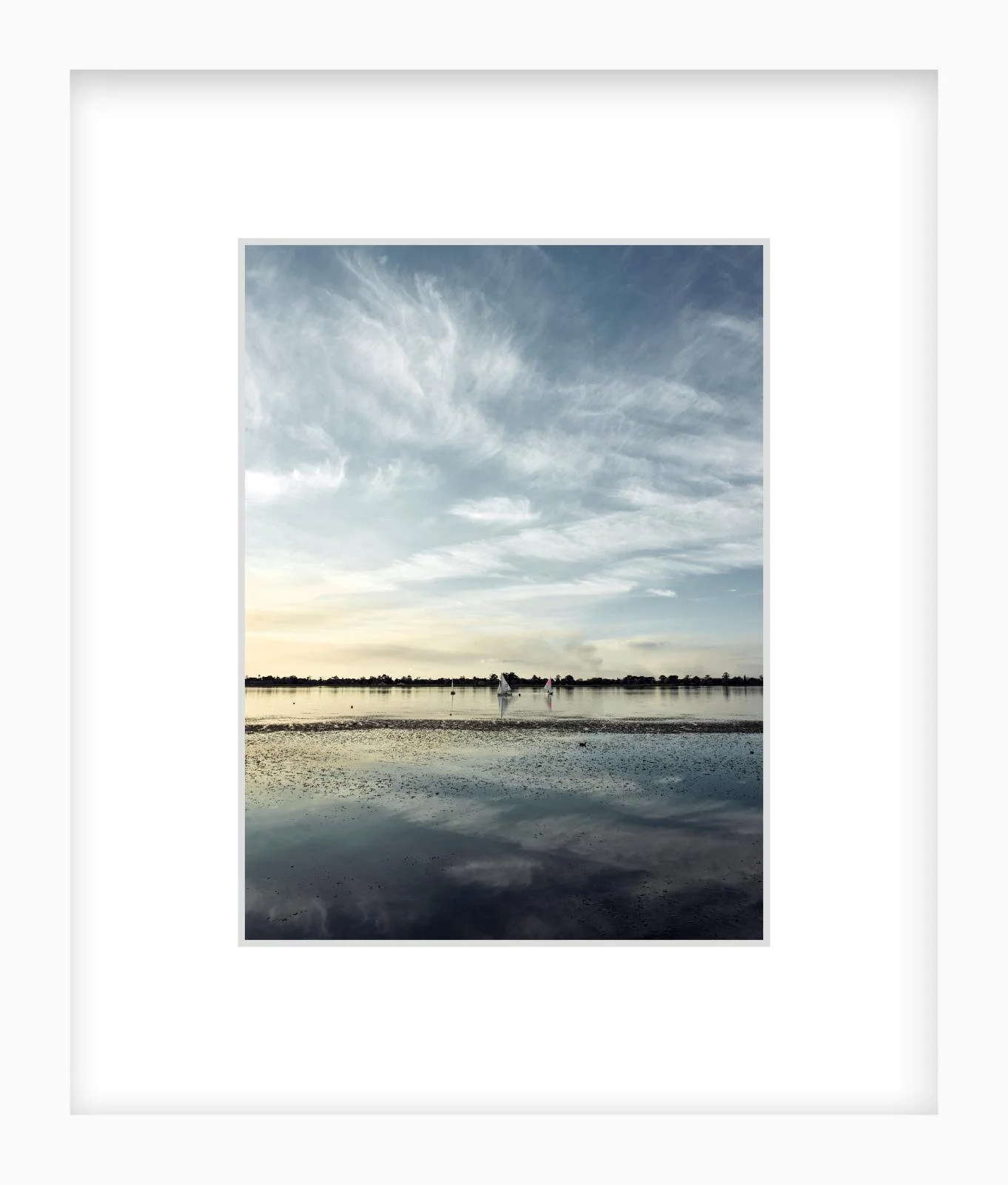 Lake Wendouree 48 - 6" x 8" white.jpg