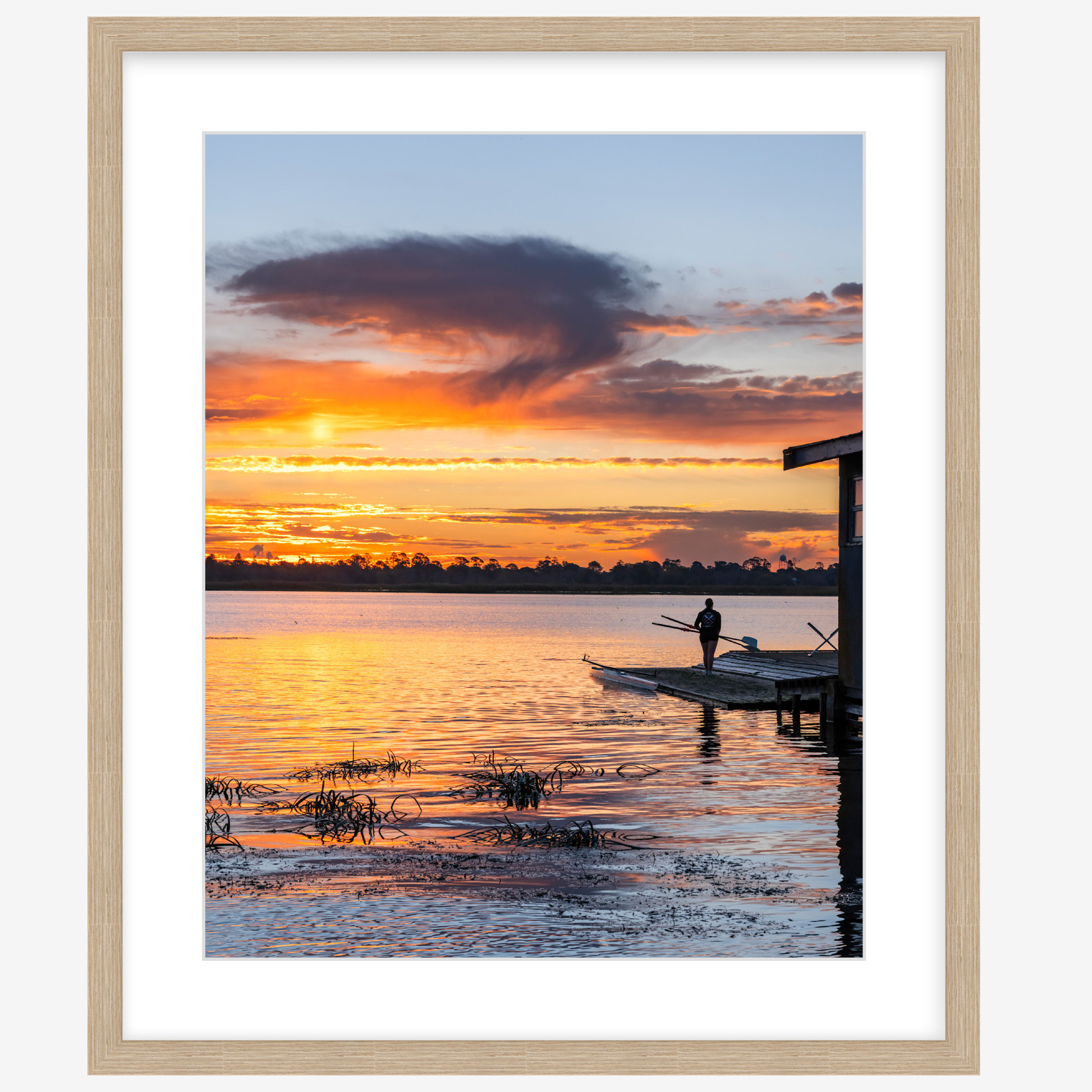 Sunset Rower - 16" x 20" natural.png