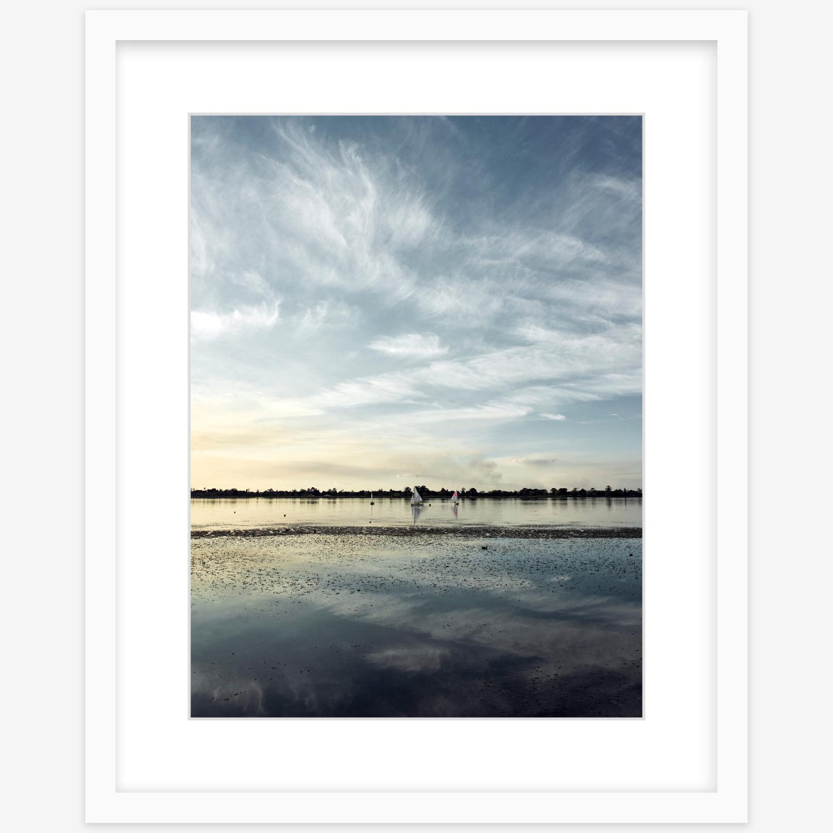 Lake Wendouree 48 - 12" x 16" white - square.jpg