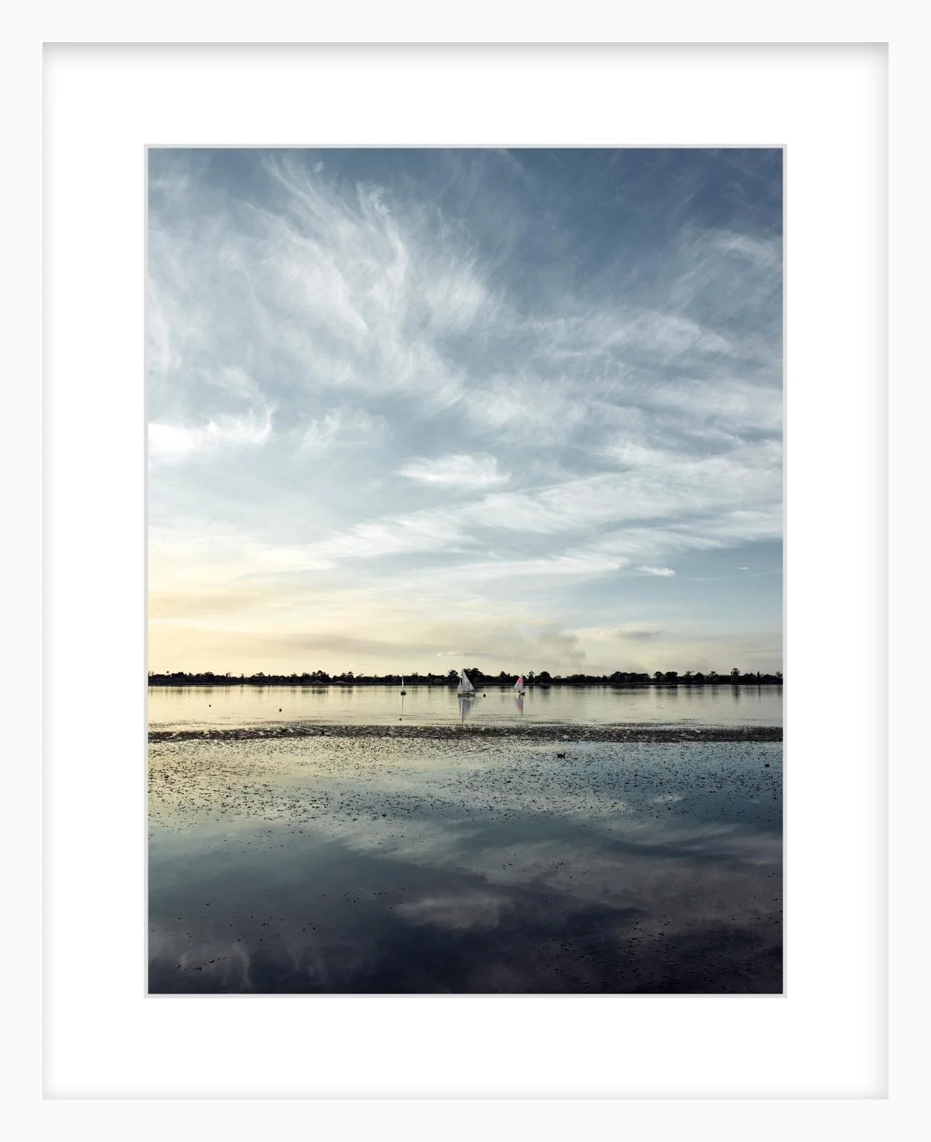 Lake Wendouree 48 - 12" x 16" white.jpg