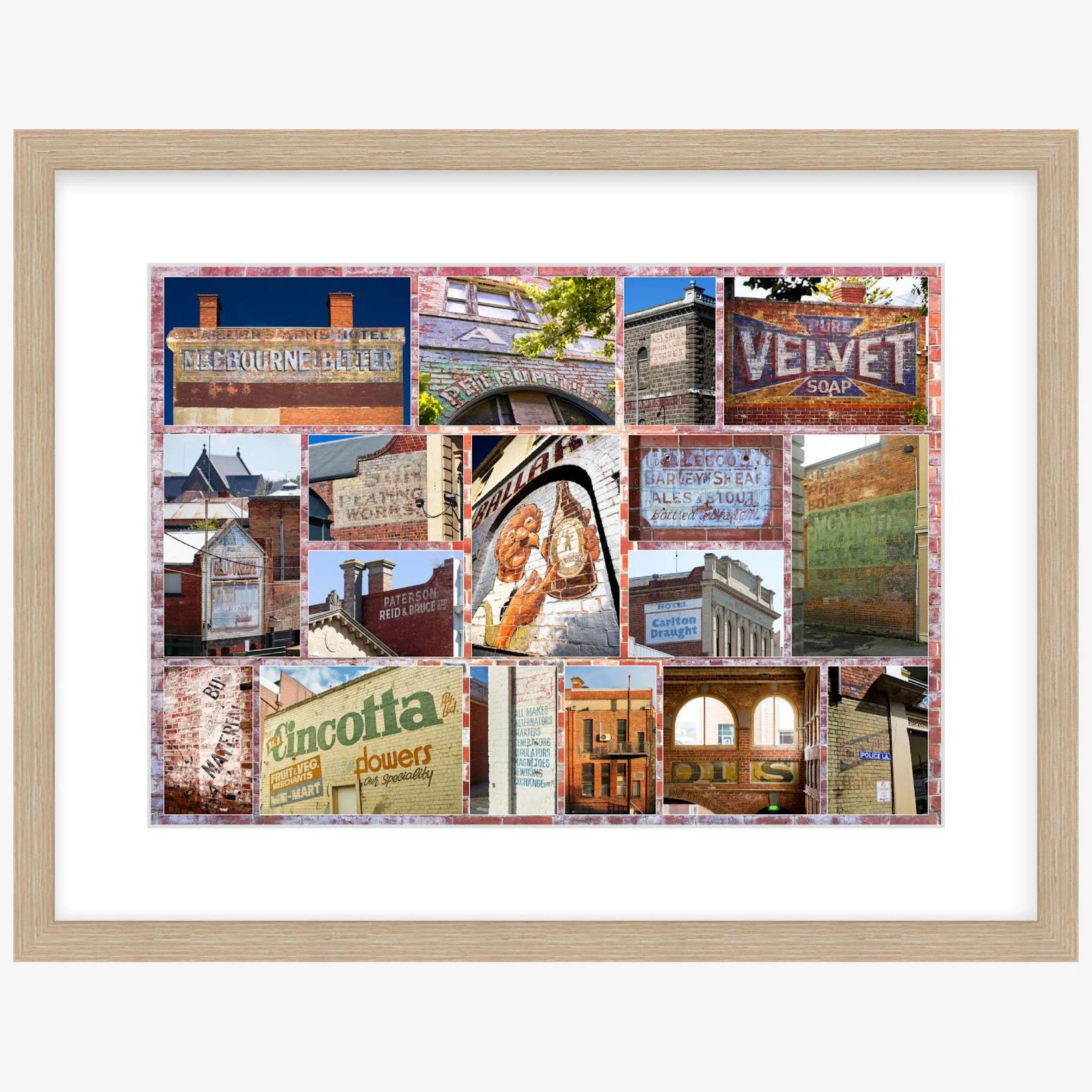 Ghost Signs of Ballarat - 297mm x 420mm wood - square.jpg