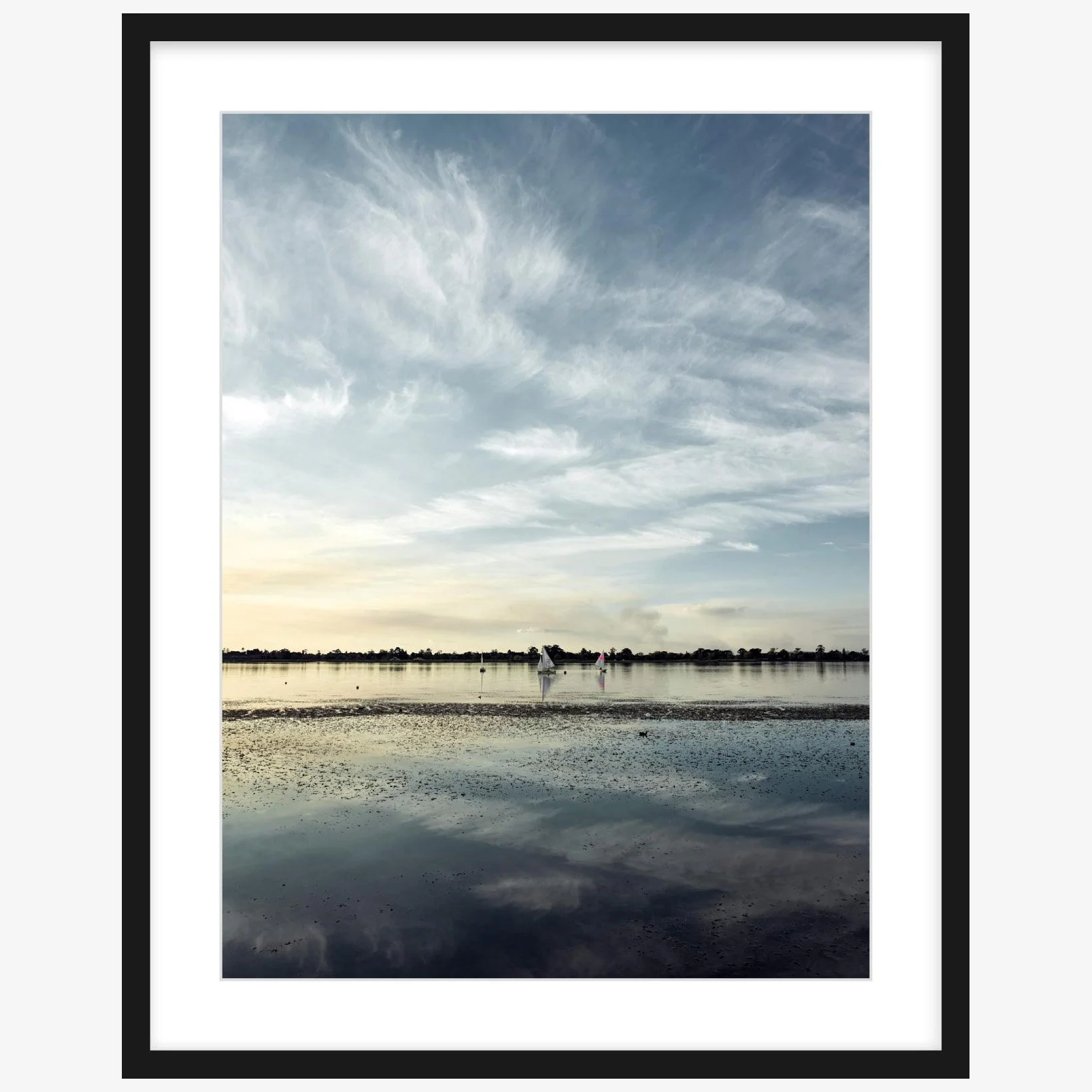 Lake Wendouree 48 - 18" x 24" black - square.jpg