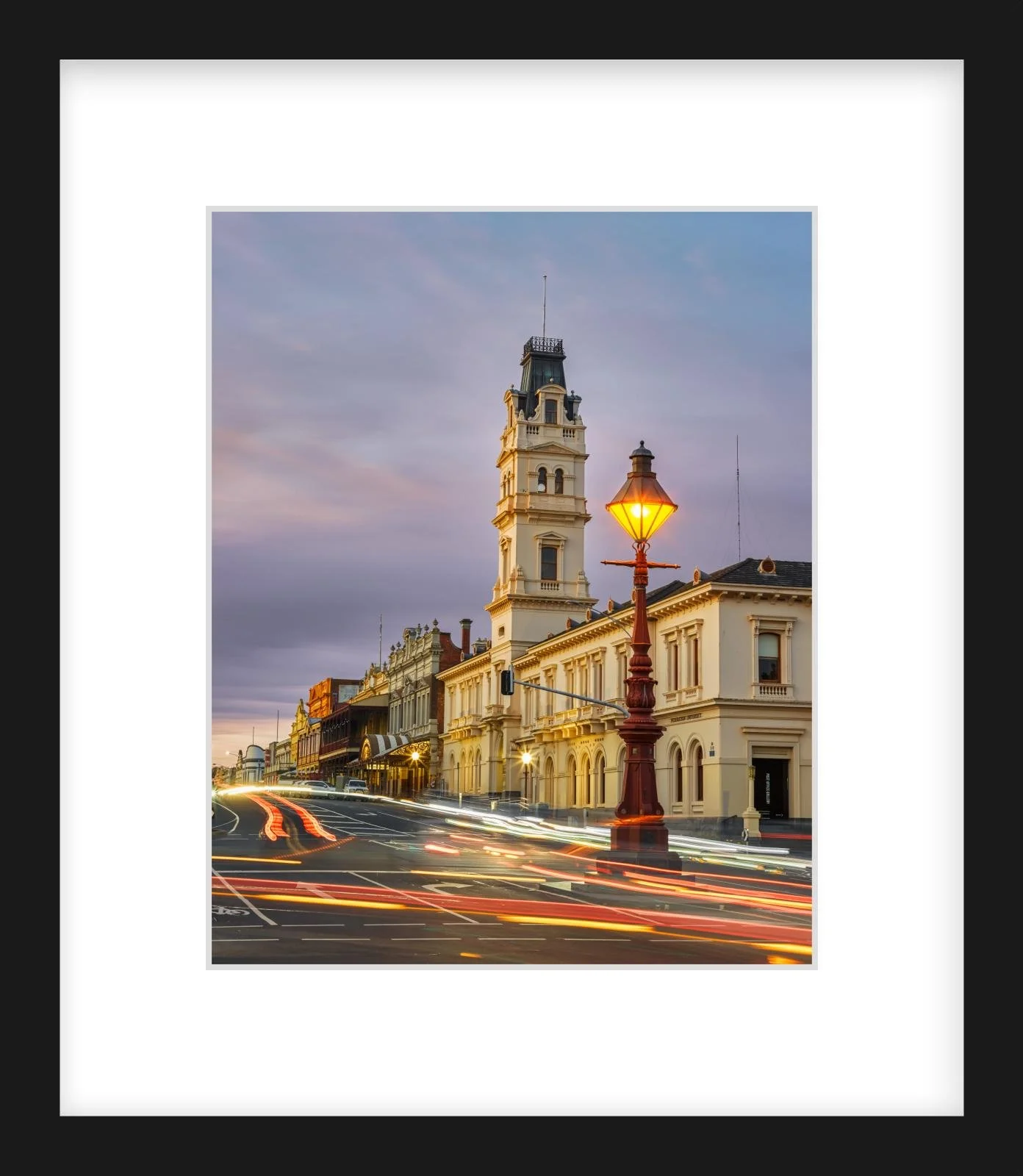 Lydiard St Nth at night - 8" x 10" black.jpg