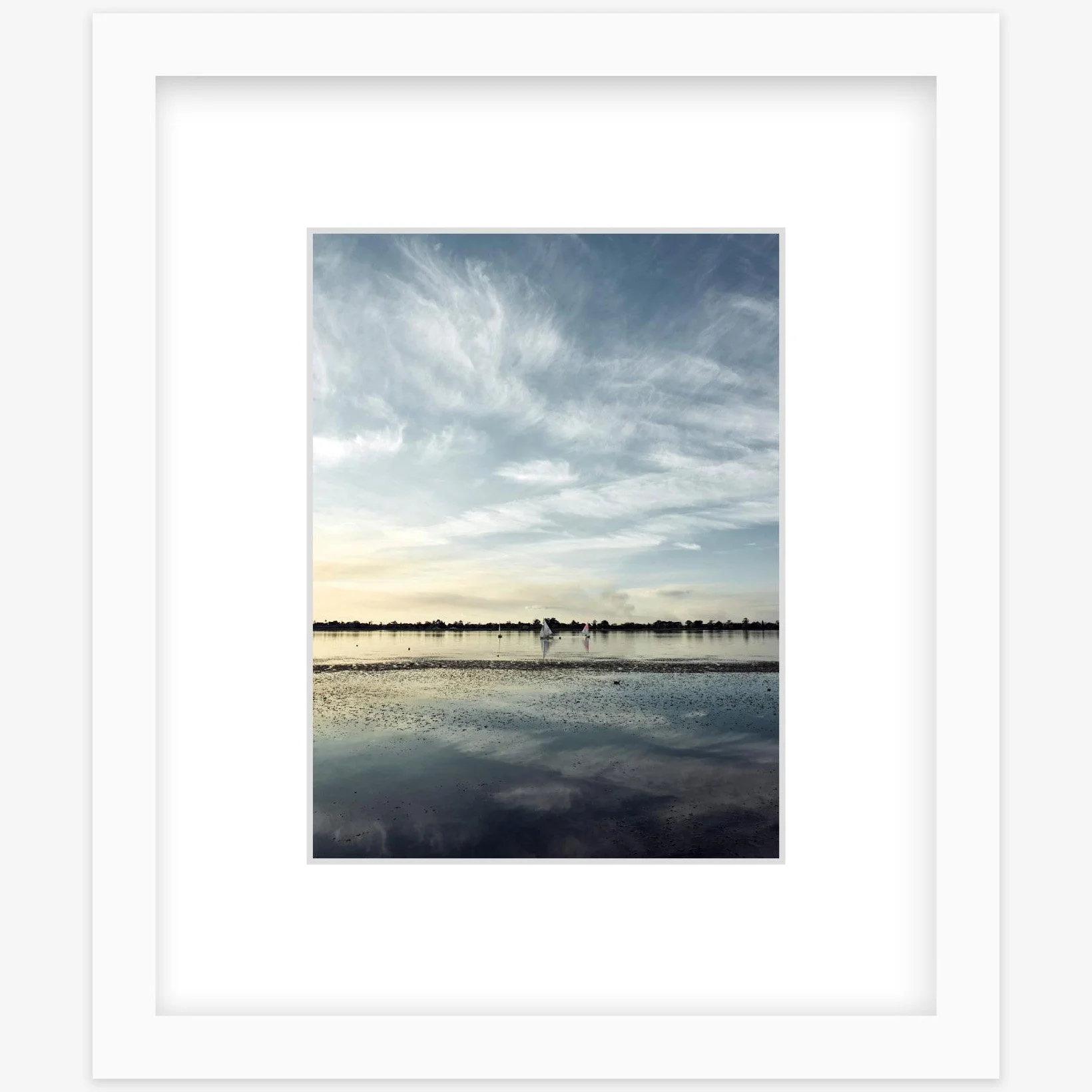 Lake Wendouree 48 - 6" x 8" white - square.jpg