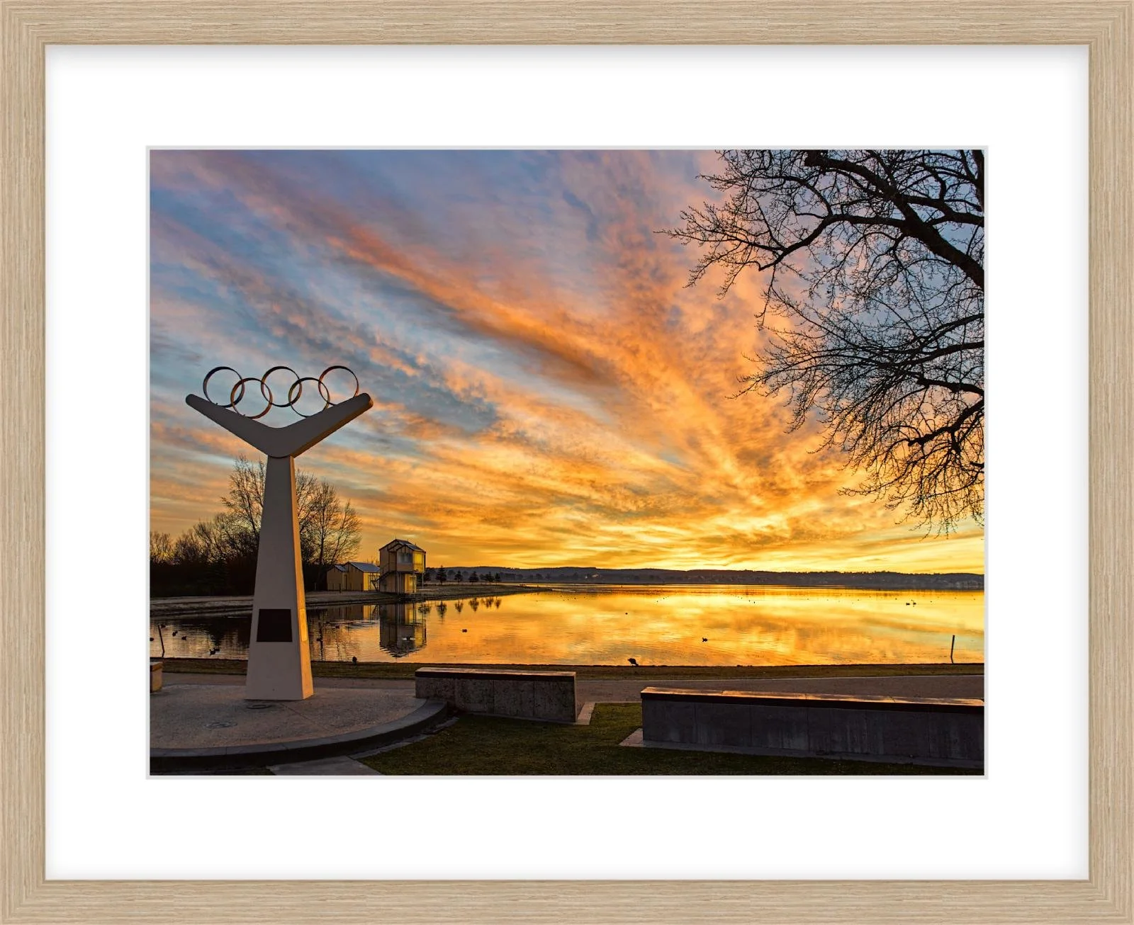 1956 Olympics Rowing & Canoeing Monument - 12" x16" Springfield.jpg
