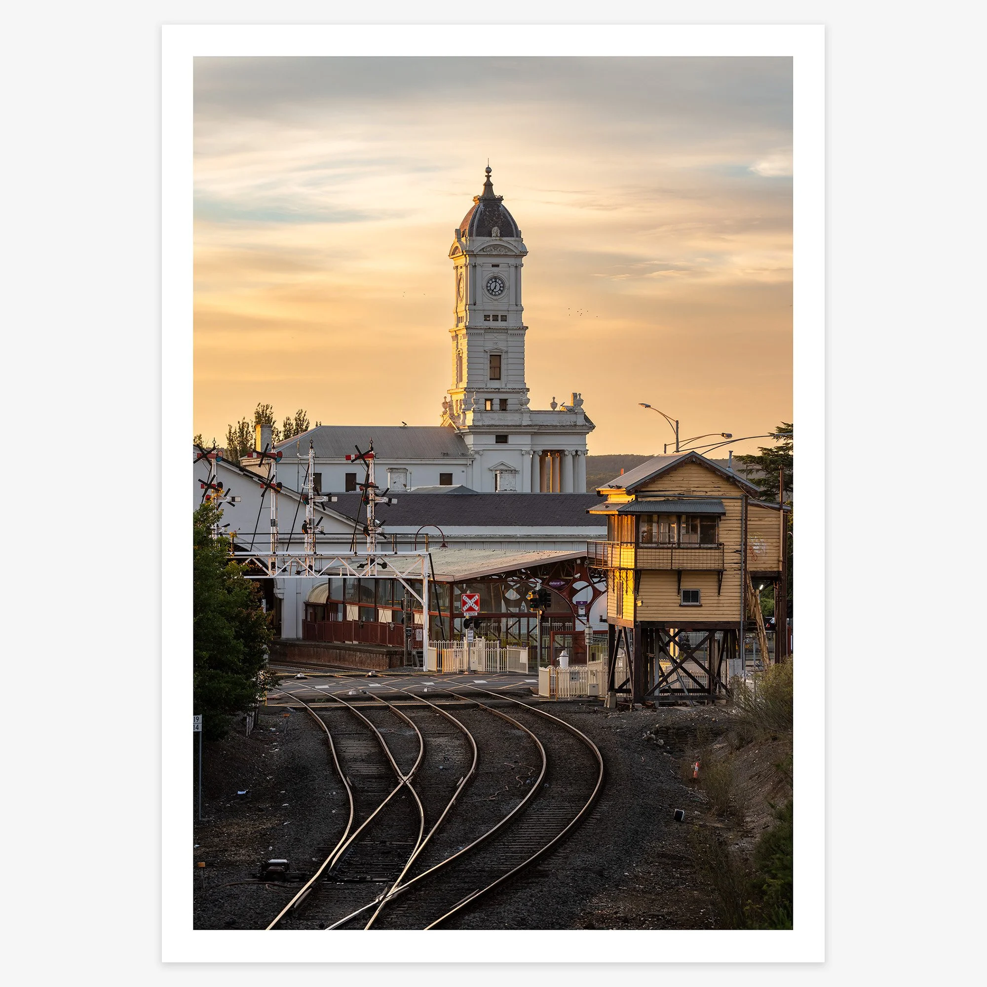 First Light at Ballarat Railway Station