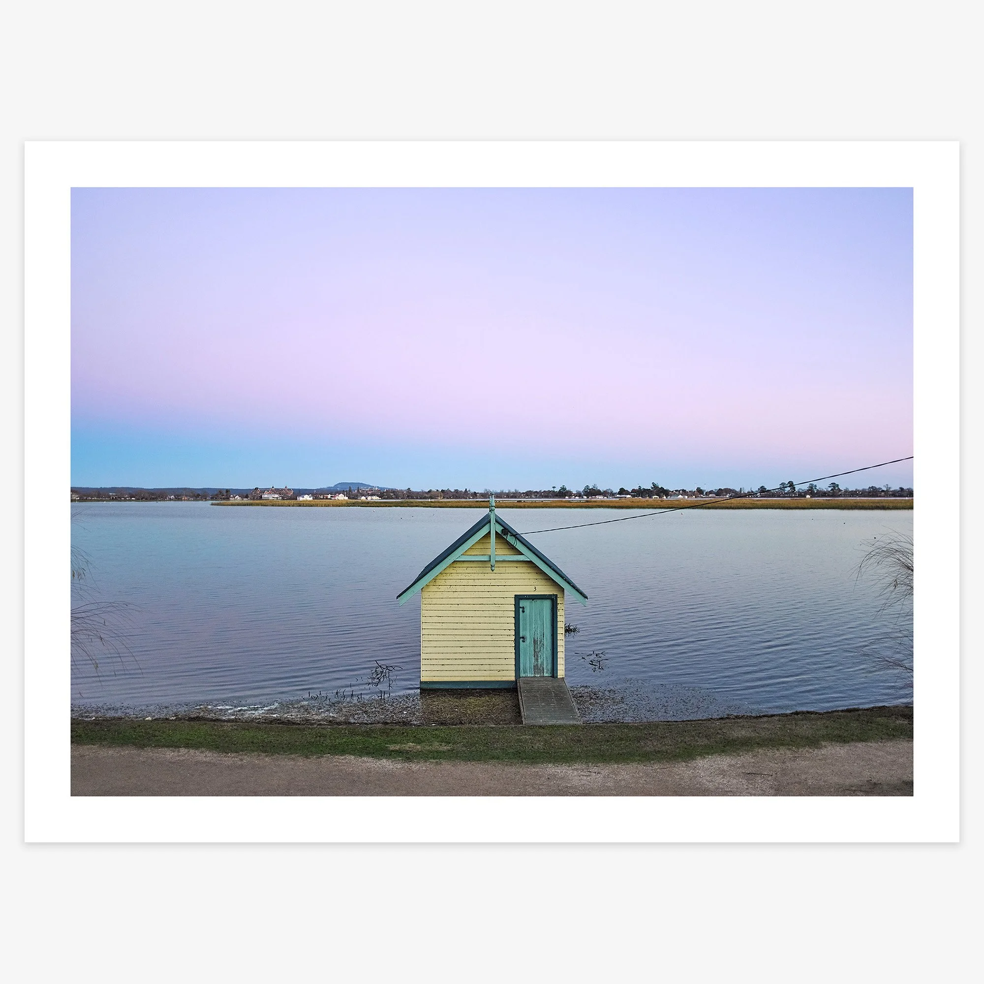 Boatshed No 3 at dusk