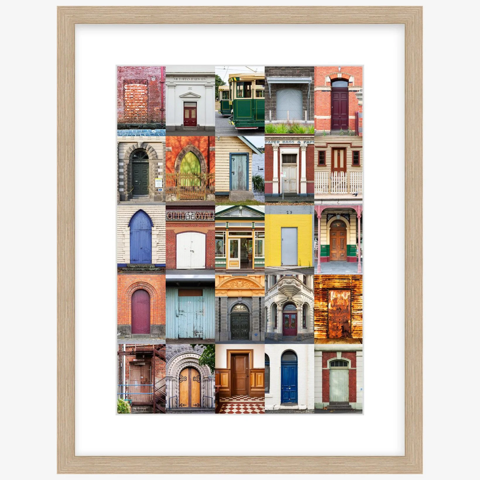 Doors of Ballarat - 297mm x 420mm wood square.jpg