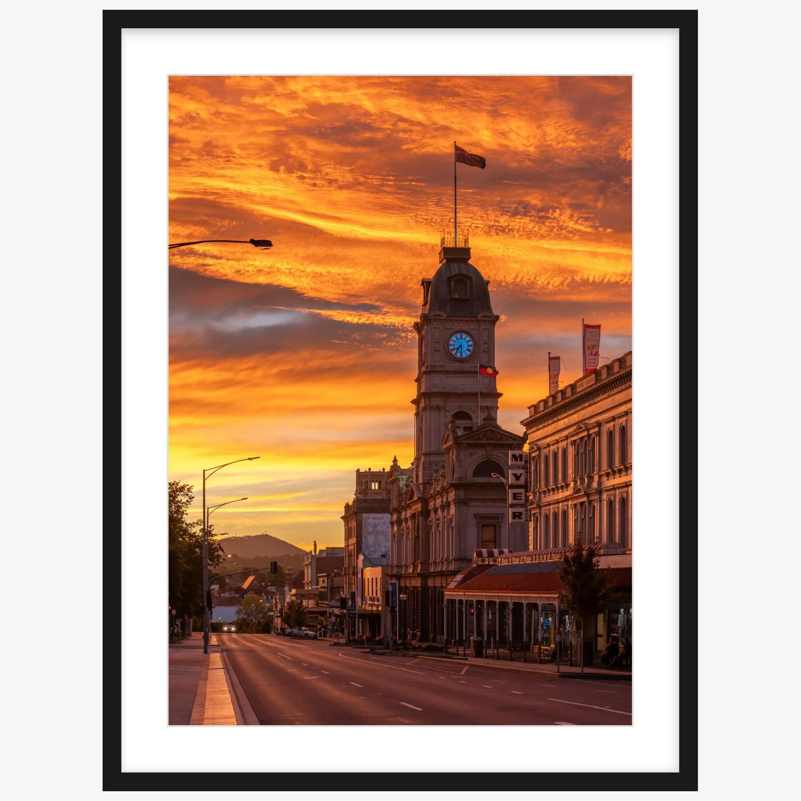Sunrise on Sturt - 500mm x 700mm black - square.jpg