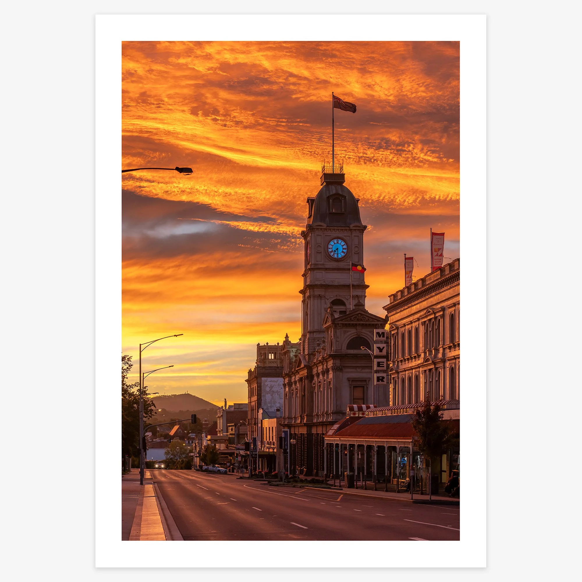 Sunrise on Sturt - A3 20mm border - square.jpg