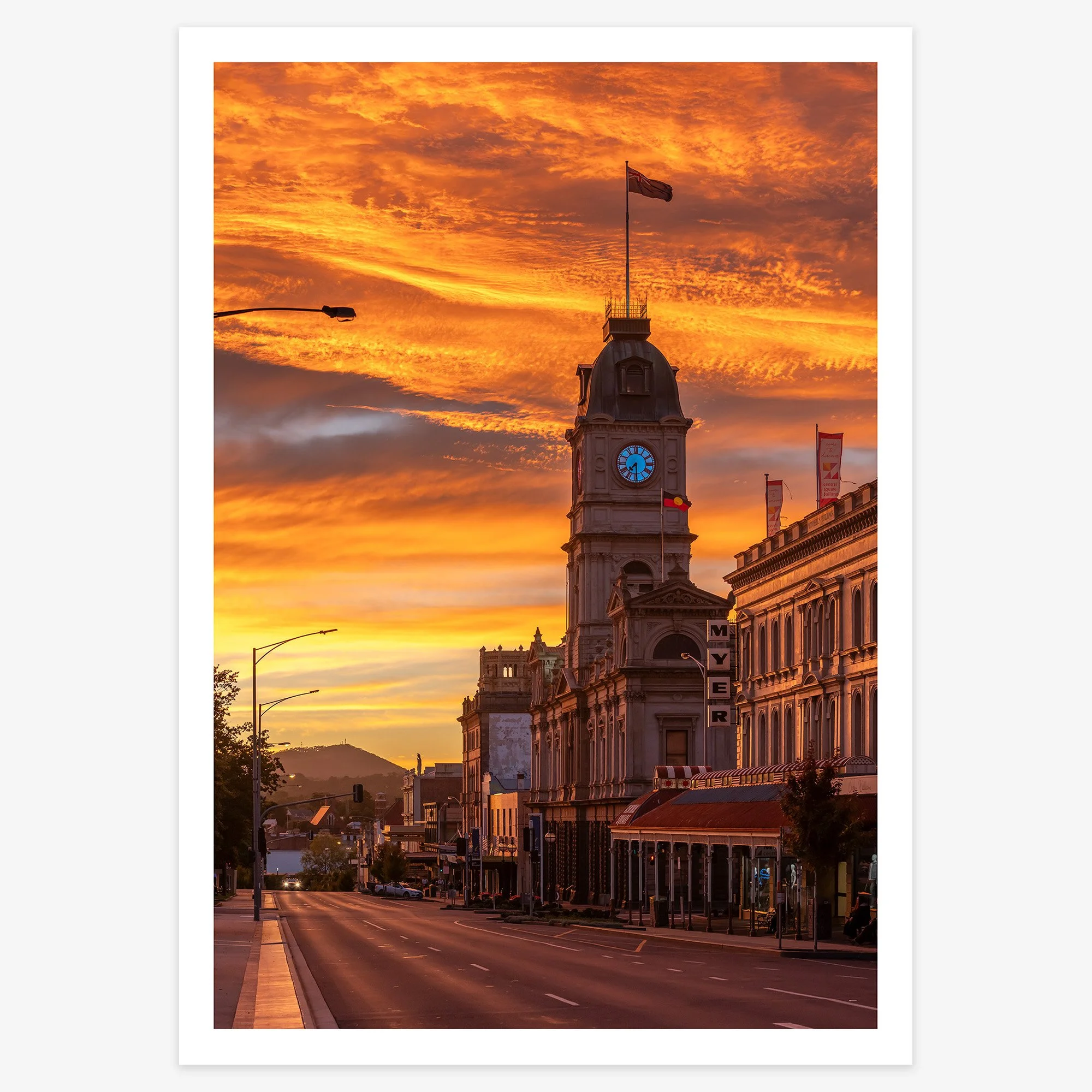 Sunrise on Sturt