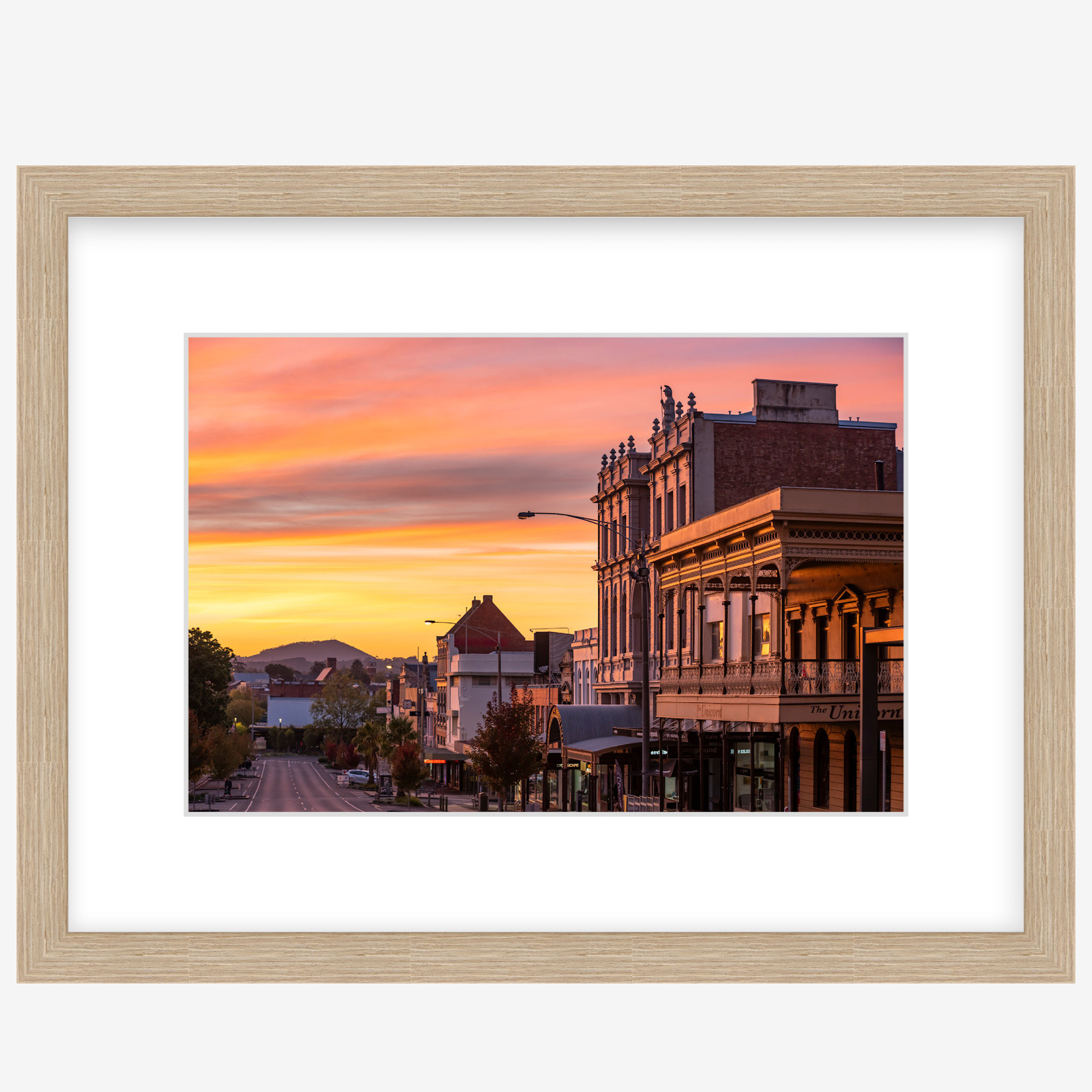 Dawn over Minerva - 12" x 8" wood.png