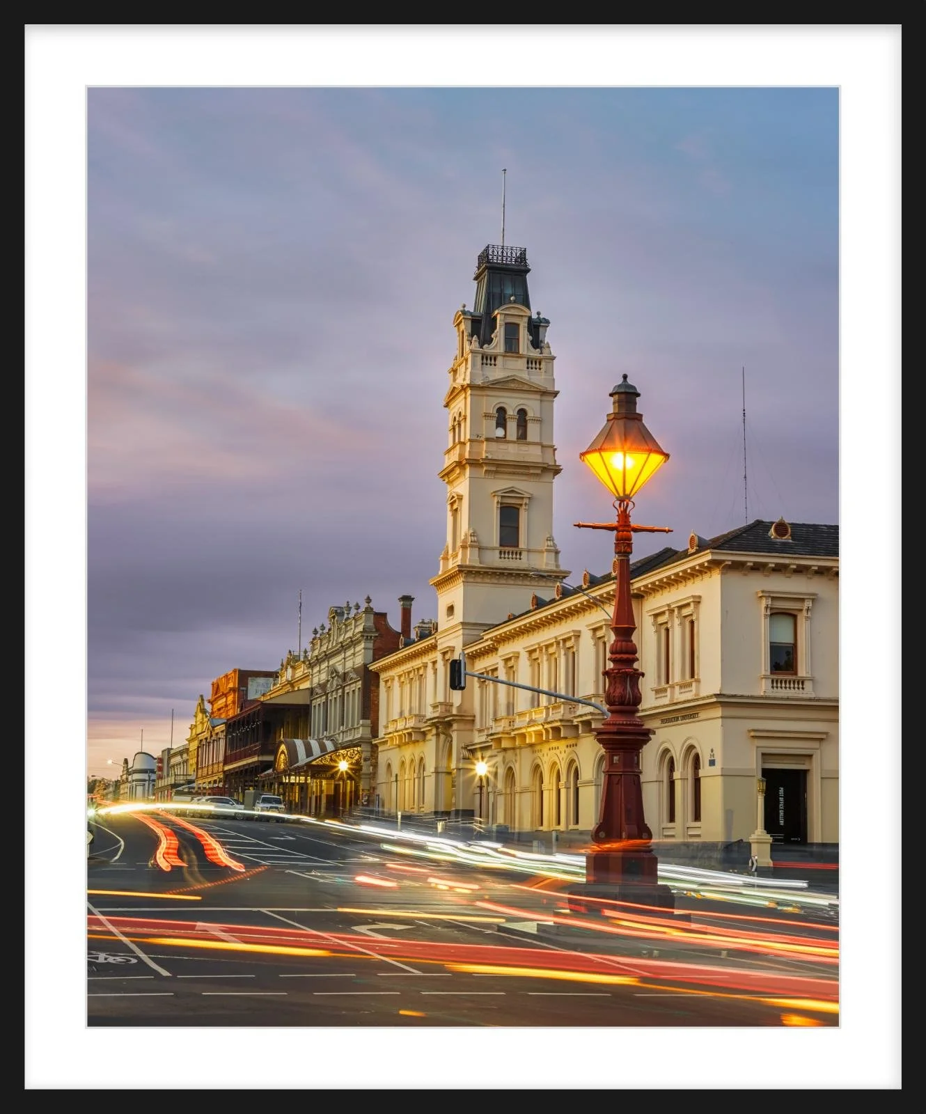 Lydiard St Nth at night - 24" x 30" black.jpg