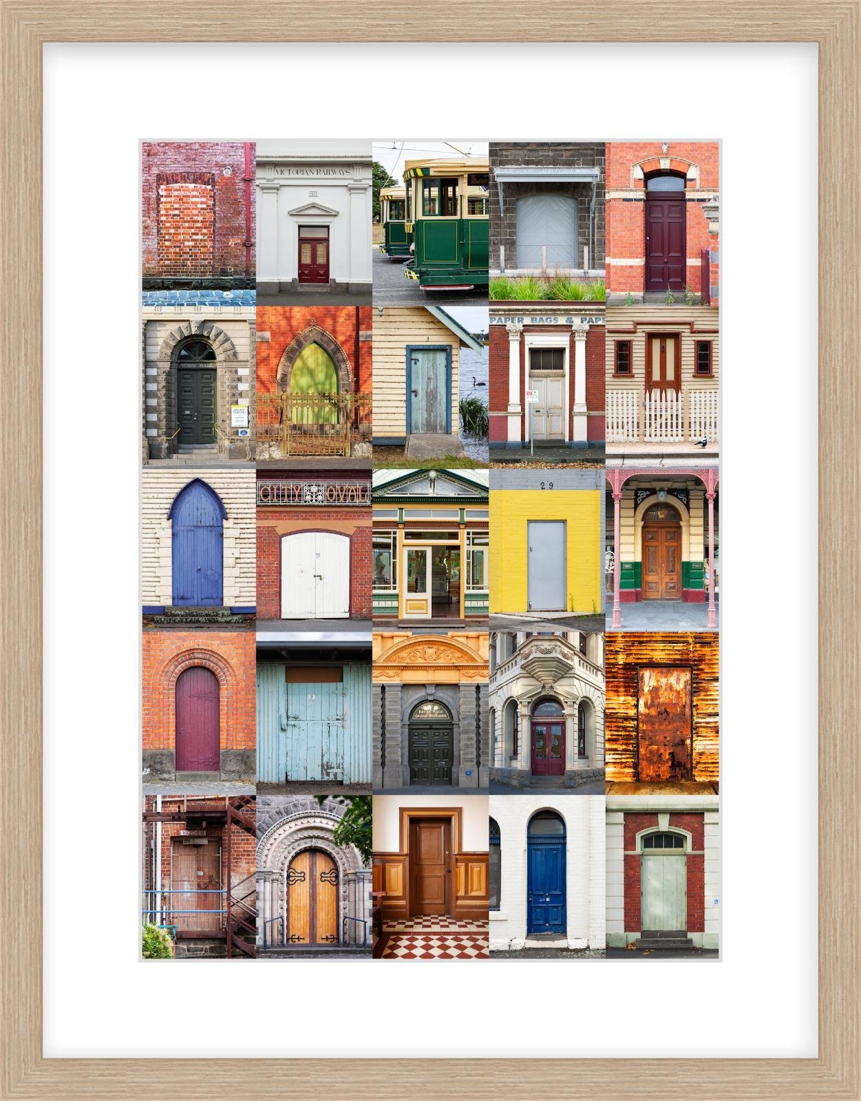 Doors of Ballarat - 297mm x 420mm wood.jpg