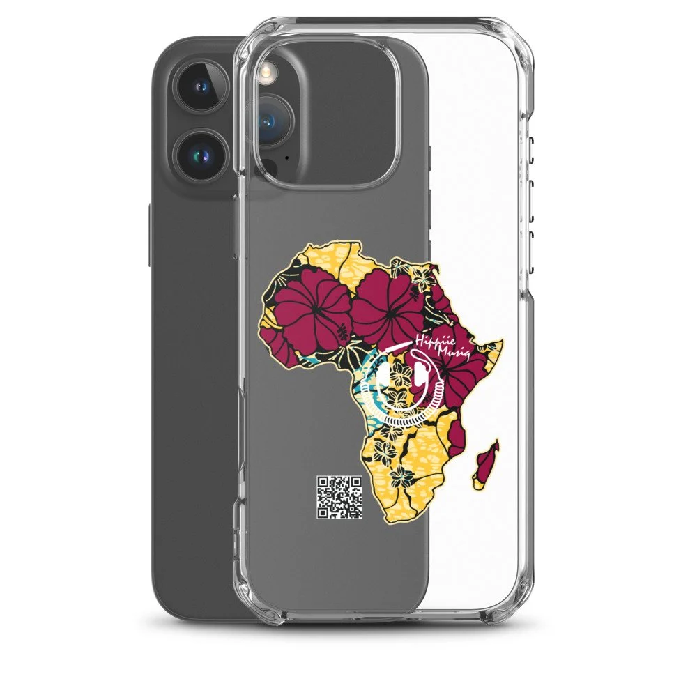 Africa iPhone clear case