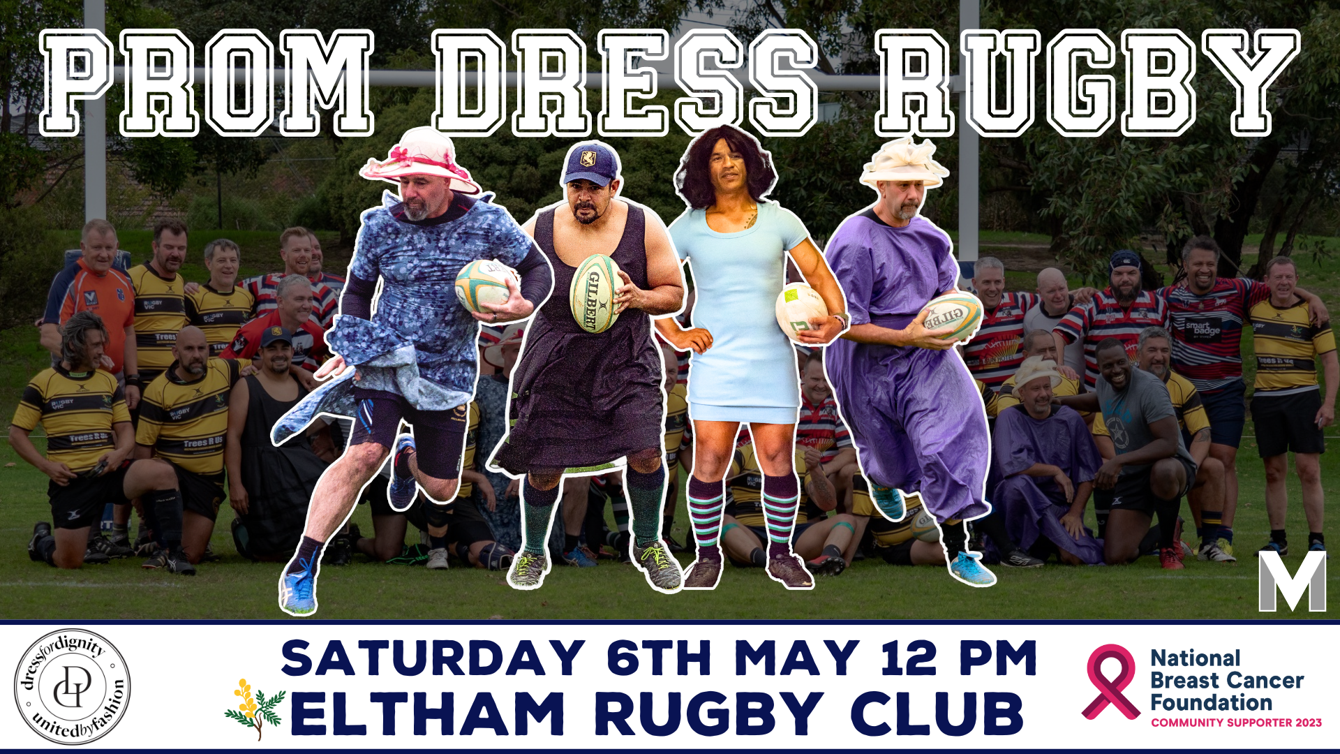 Prom Dress Rugby — Victorian Masters Rugby