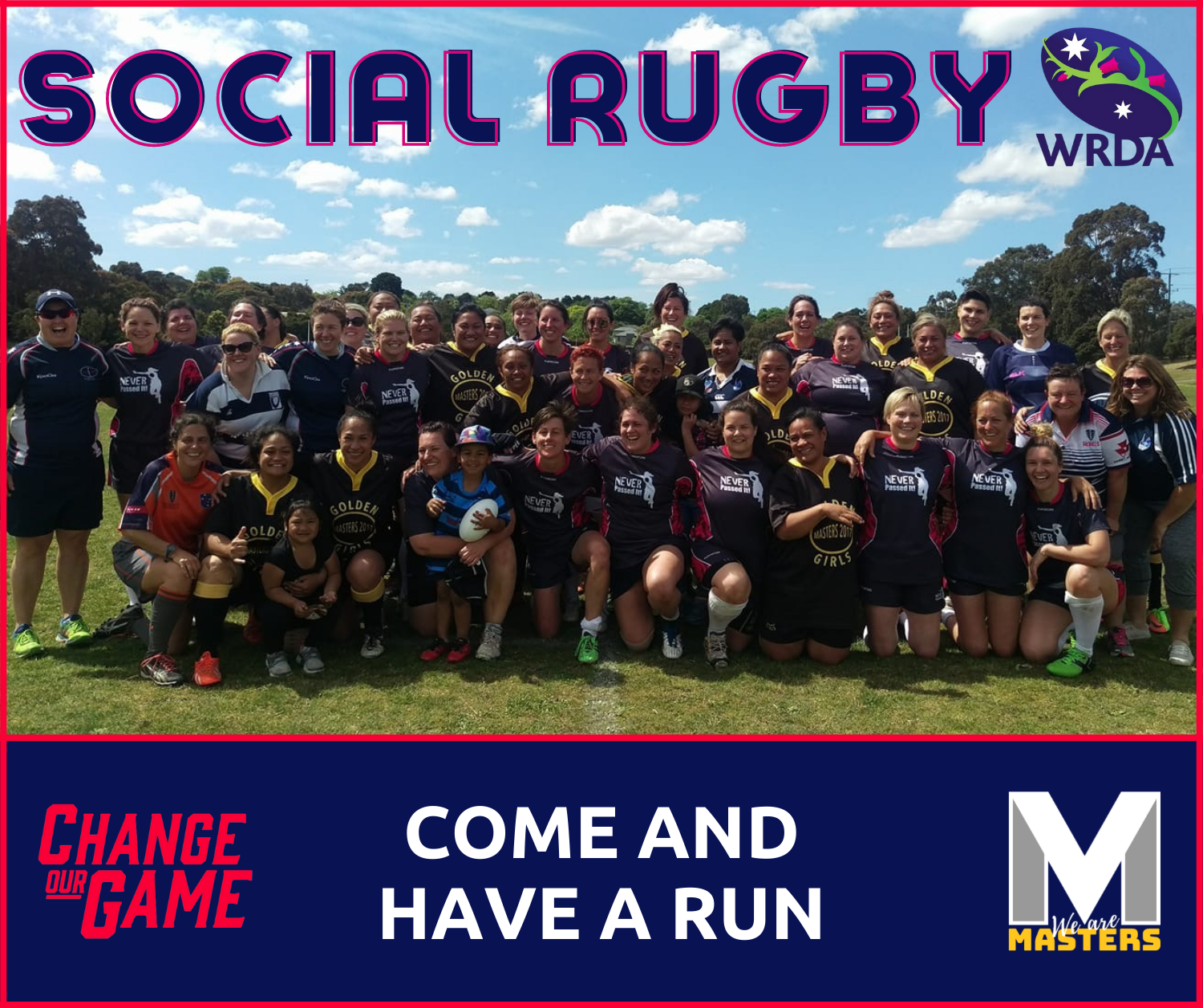 Women's Social Rugby Melbourne | Vic Masters — Vic Masters Rugby